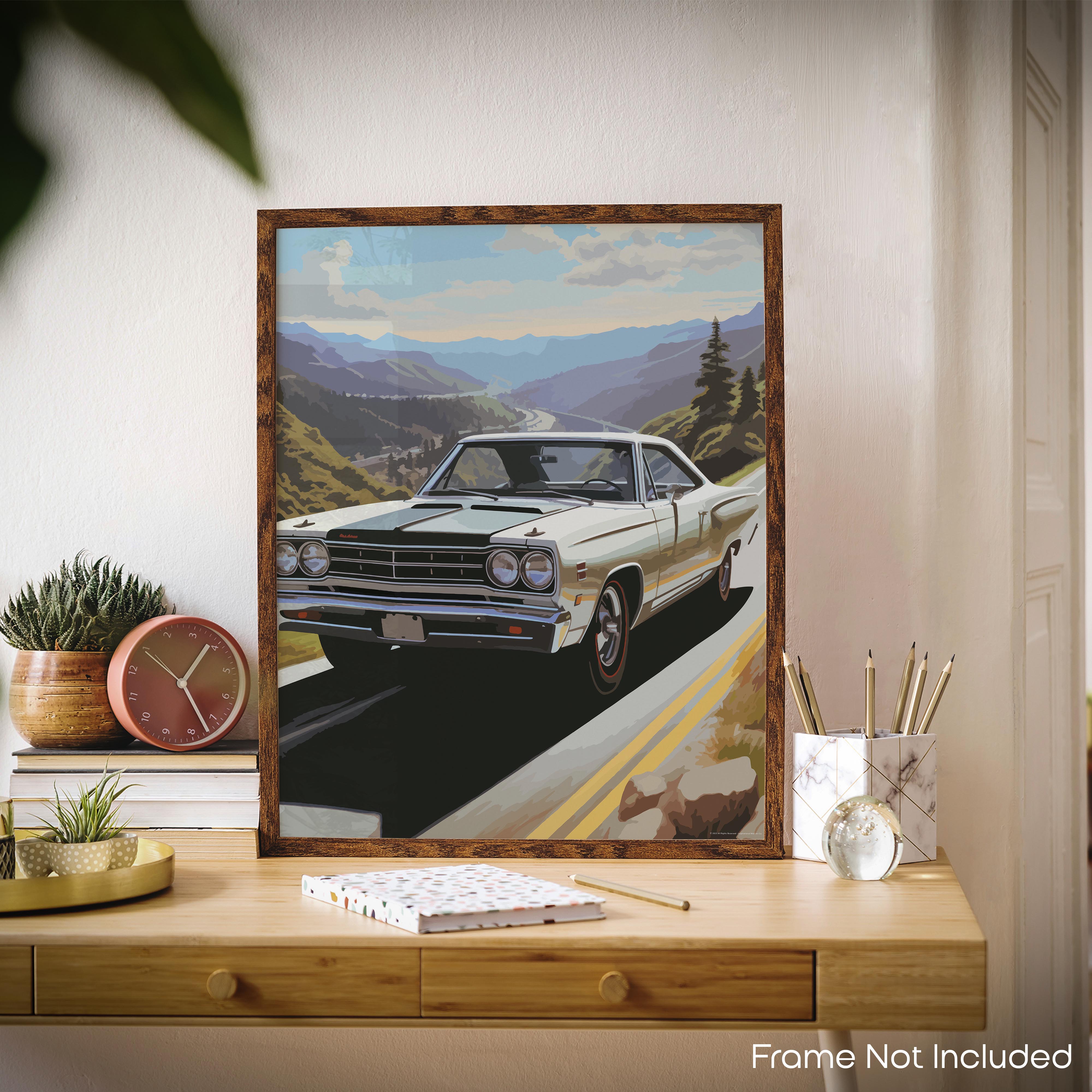 Vintage - Car Poster