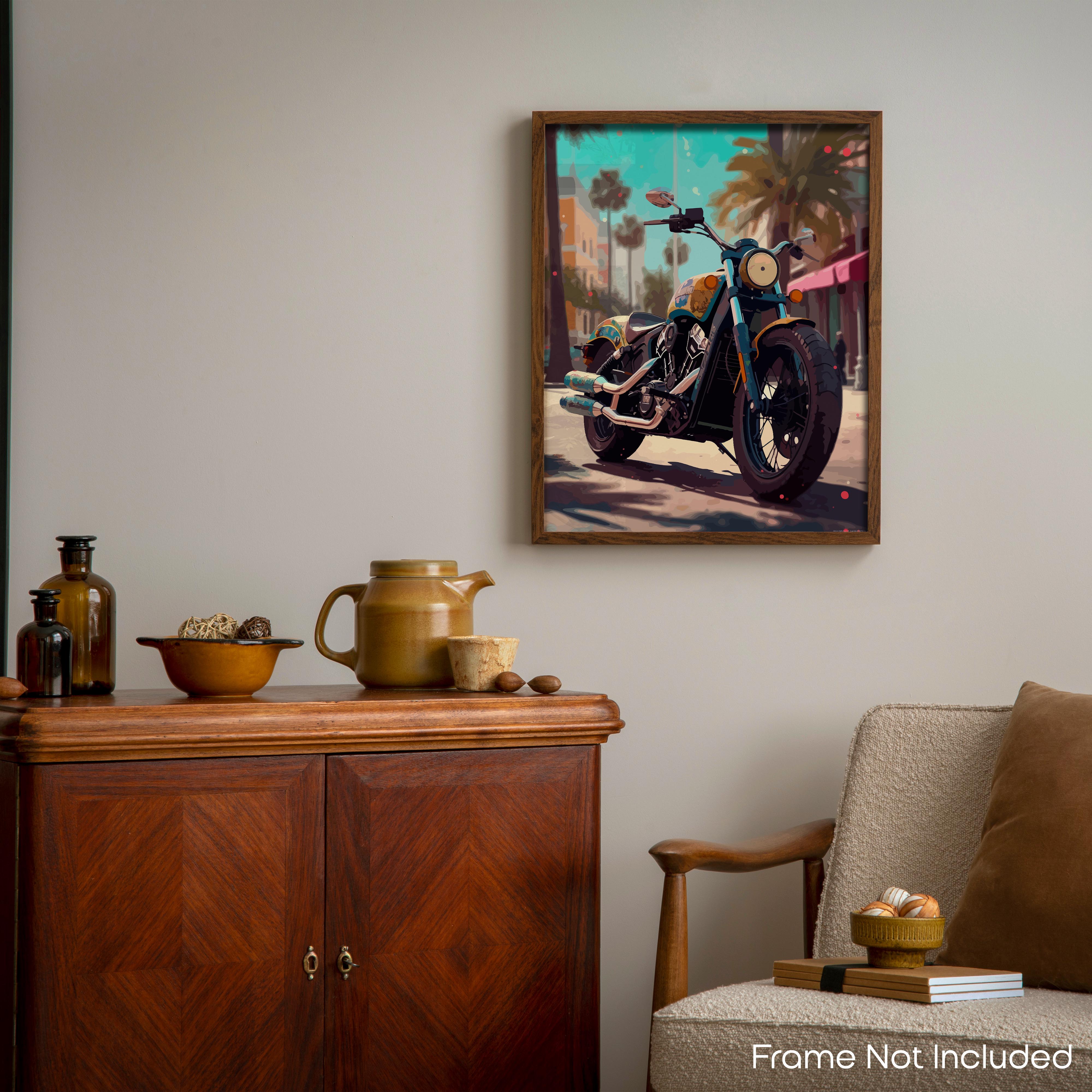 Distinct - Motorcycle Poster