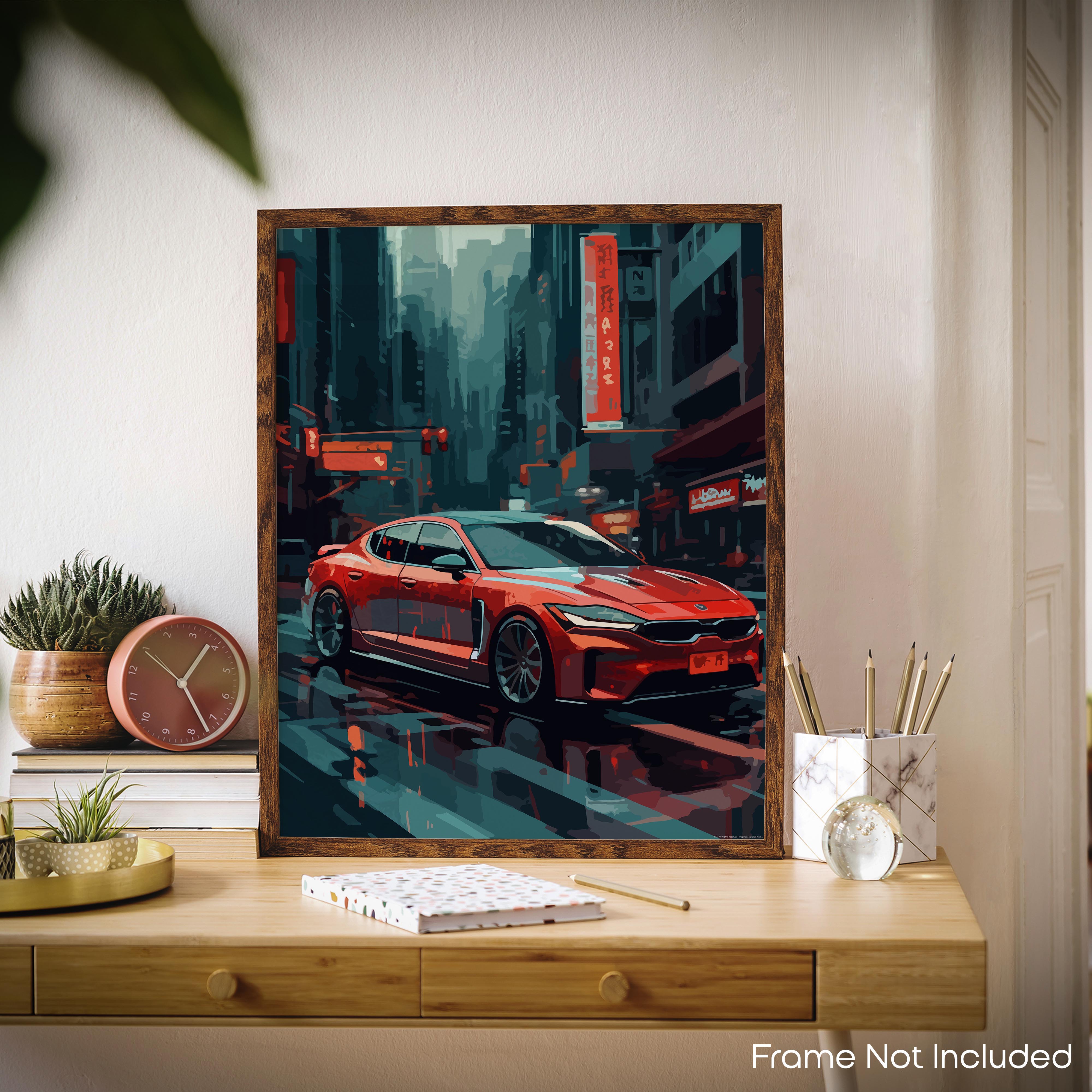 Yearning - Car Poster