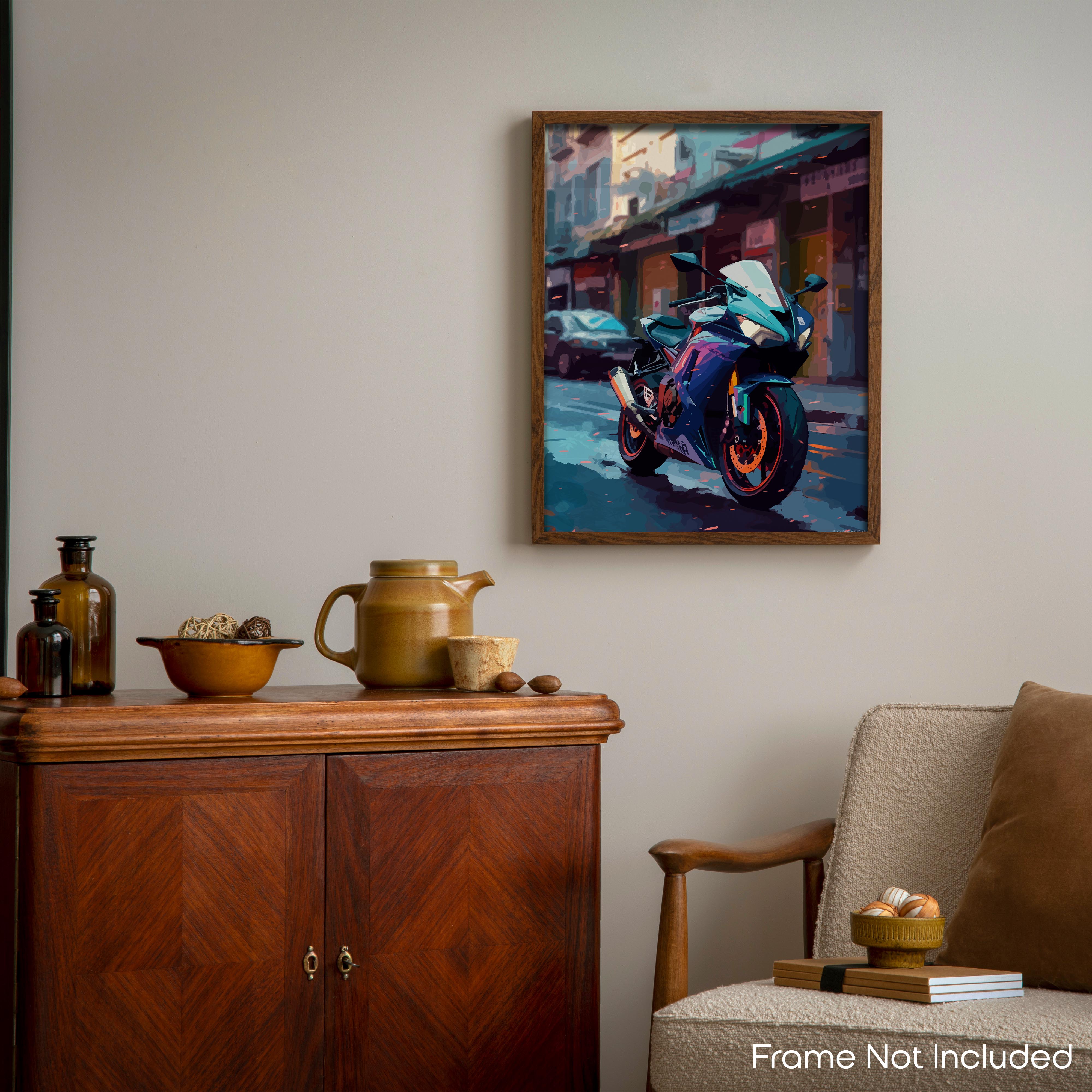 Elegant - Motorcycle Poster