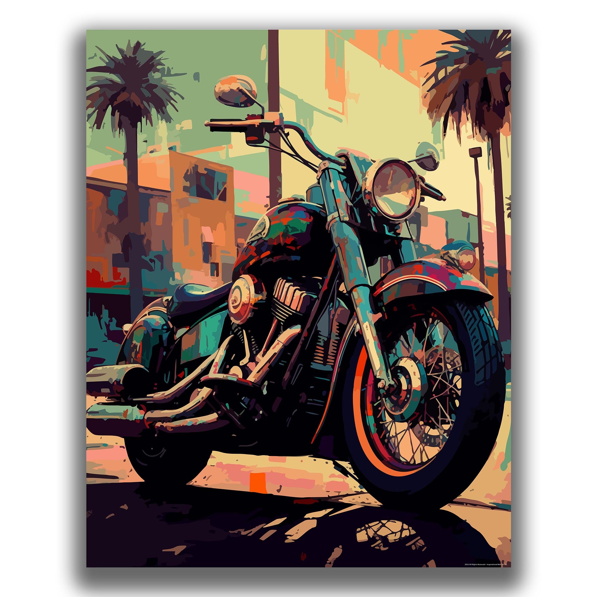 Efficient - Motorcycle Poster