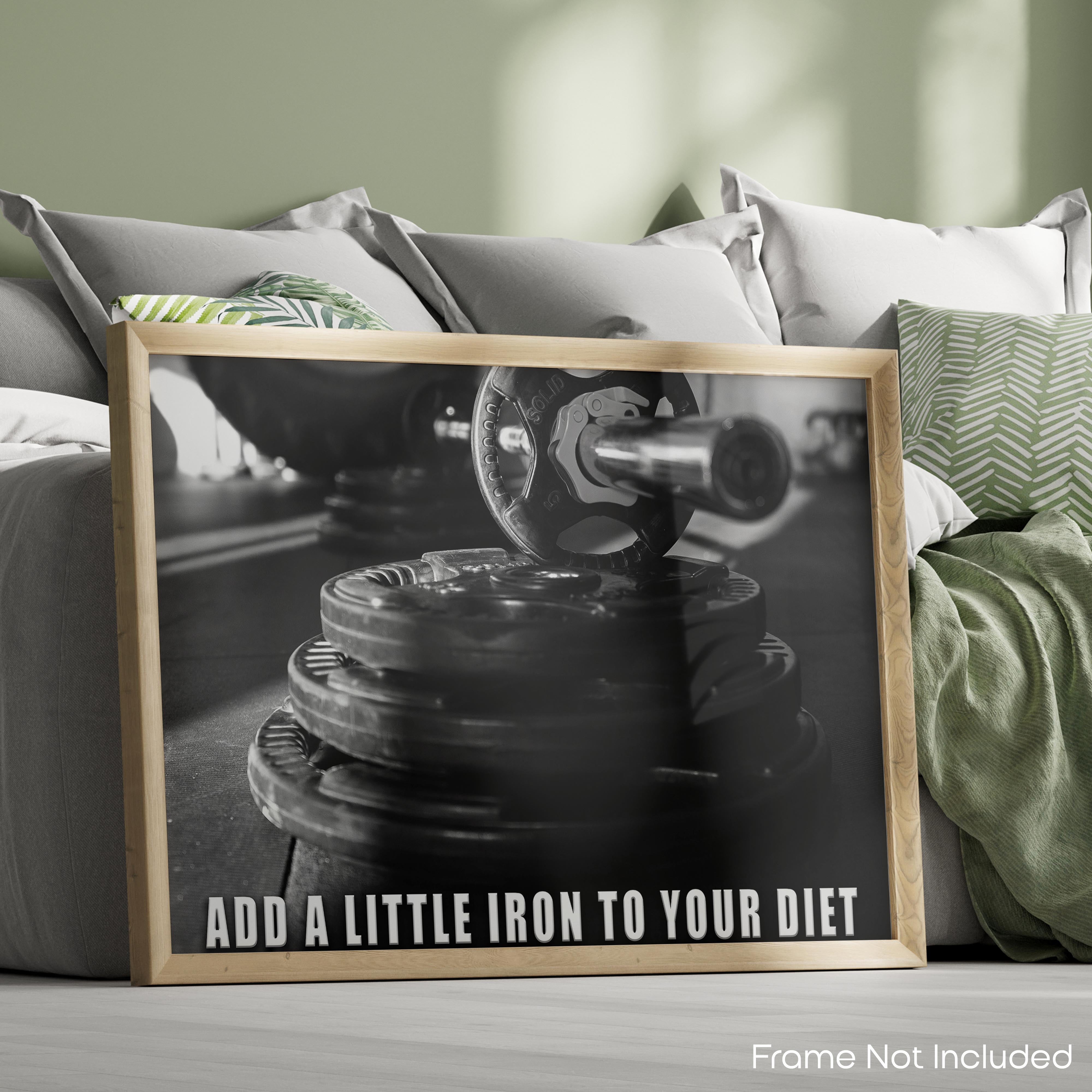 Work For It - Gym Poster