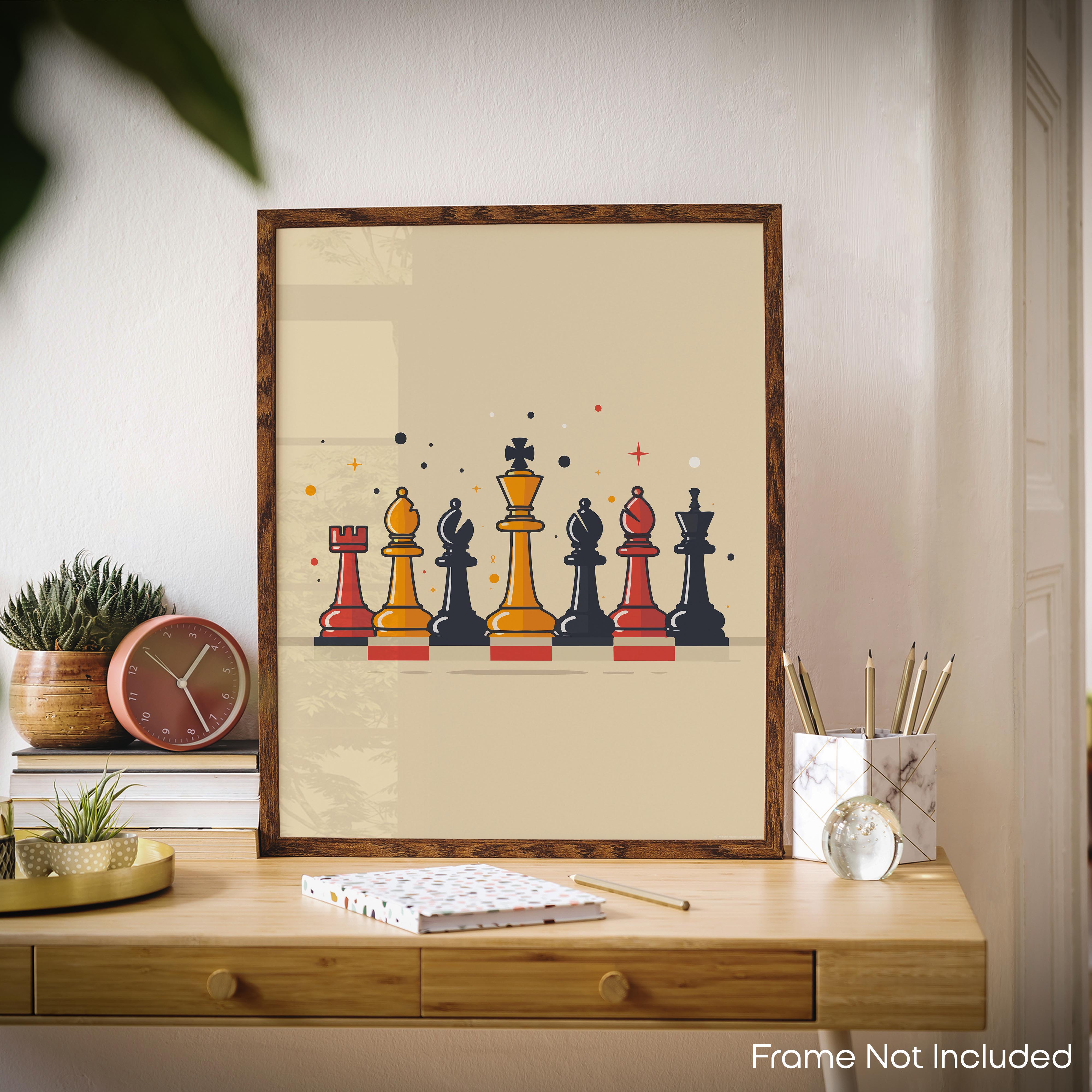 Royal Gambit - Chess Poster