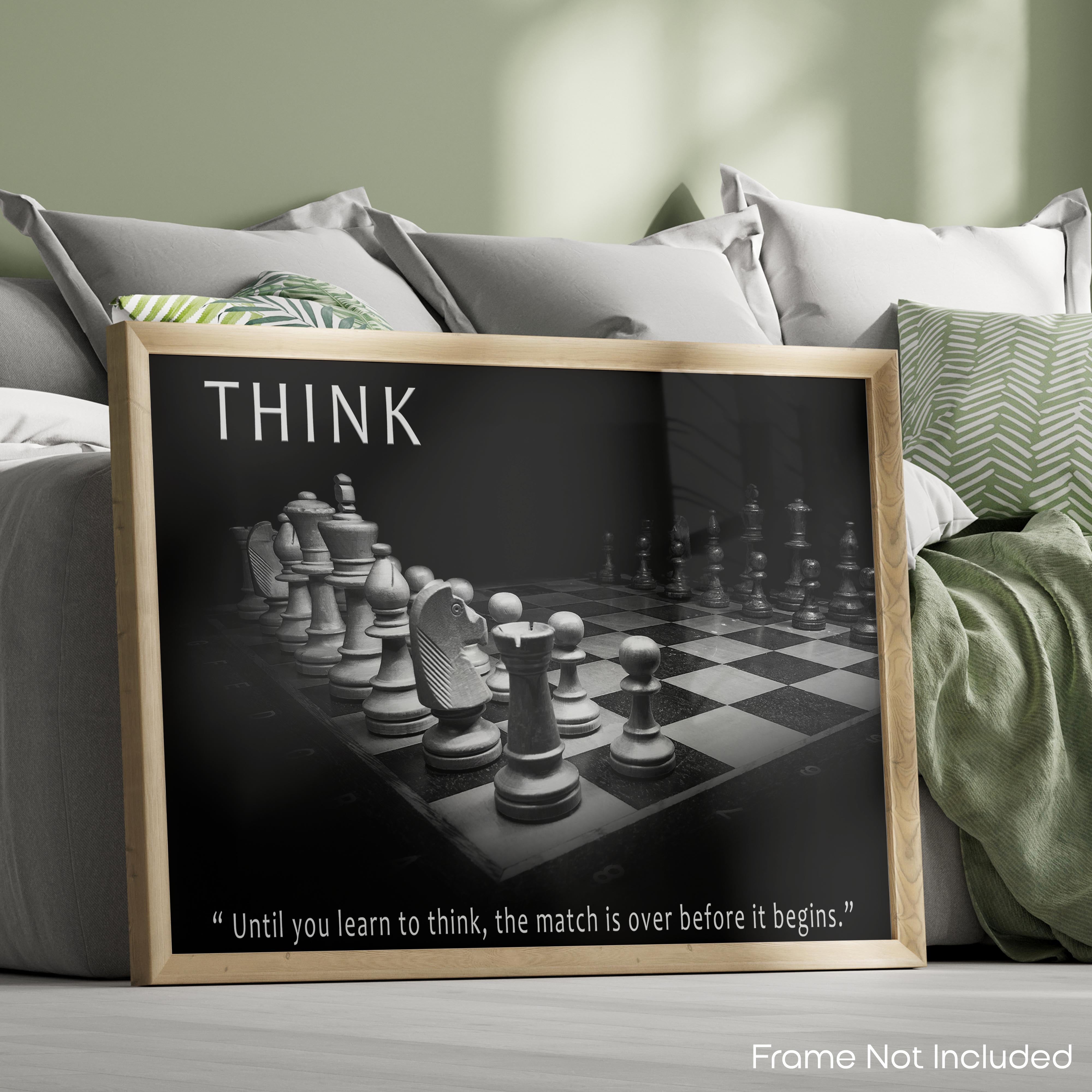 Think - Chess Poster
