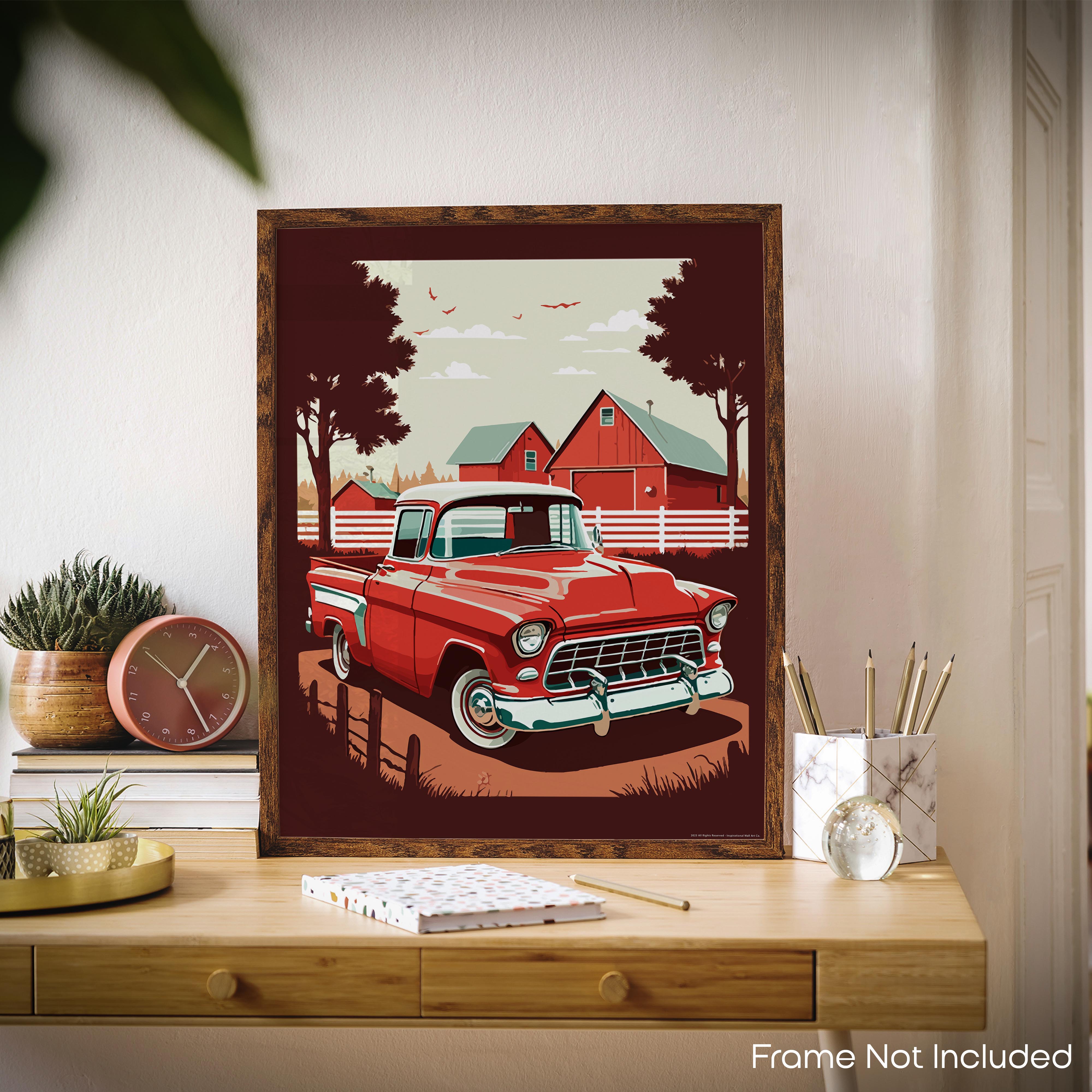 Clear Skies - Truck Poster