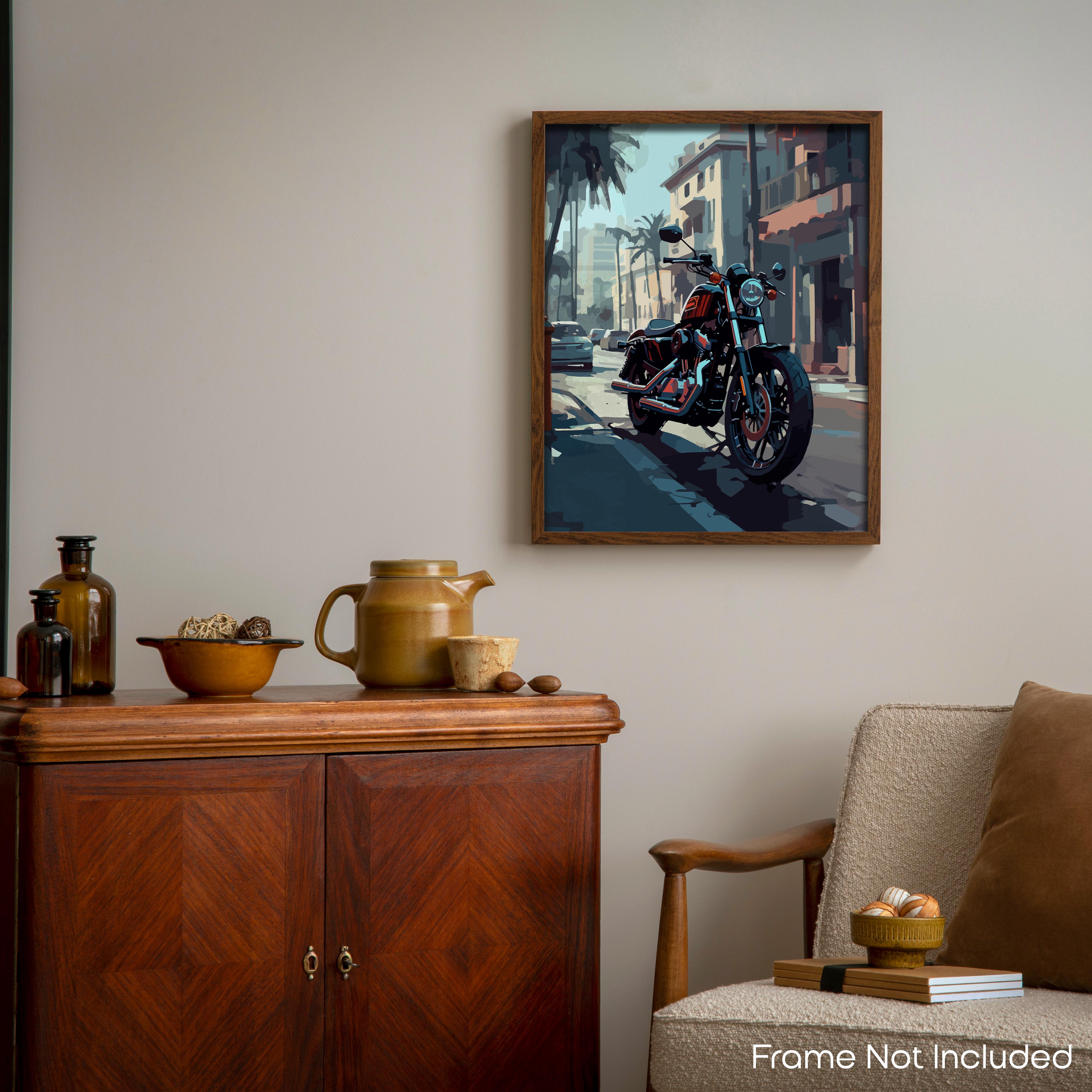 Immaculate - Motorcycle Poster