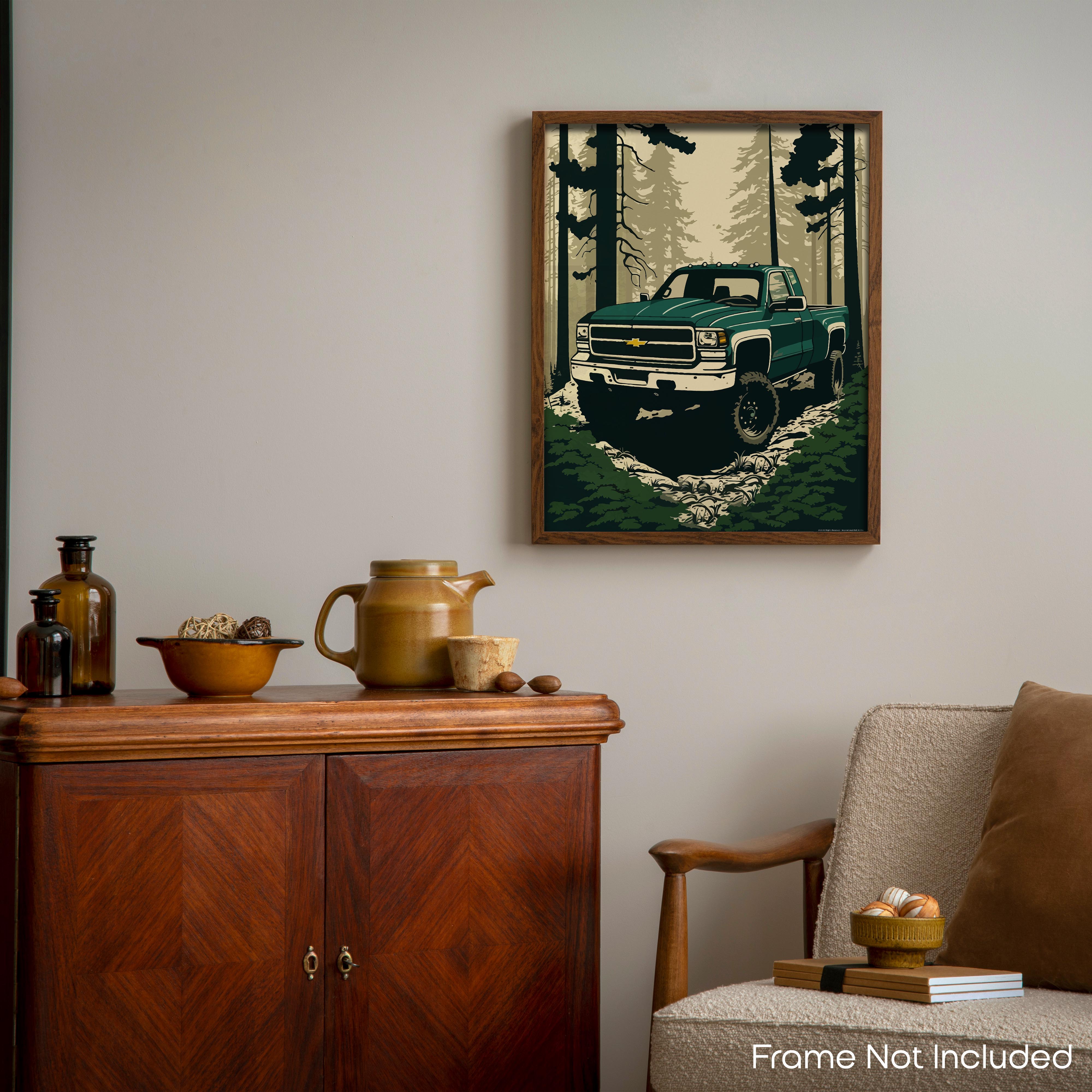 Offroading - Truck Poster