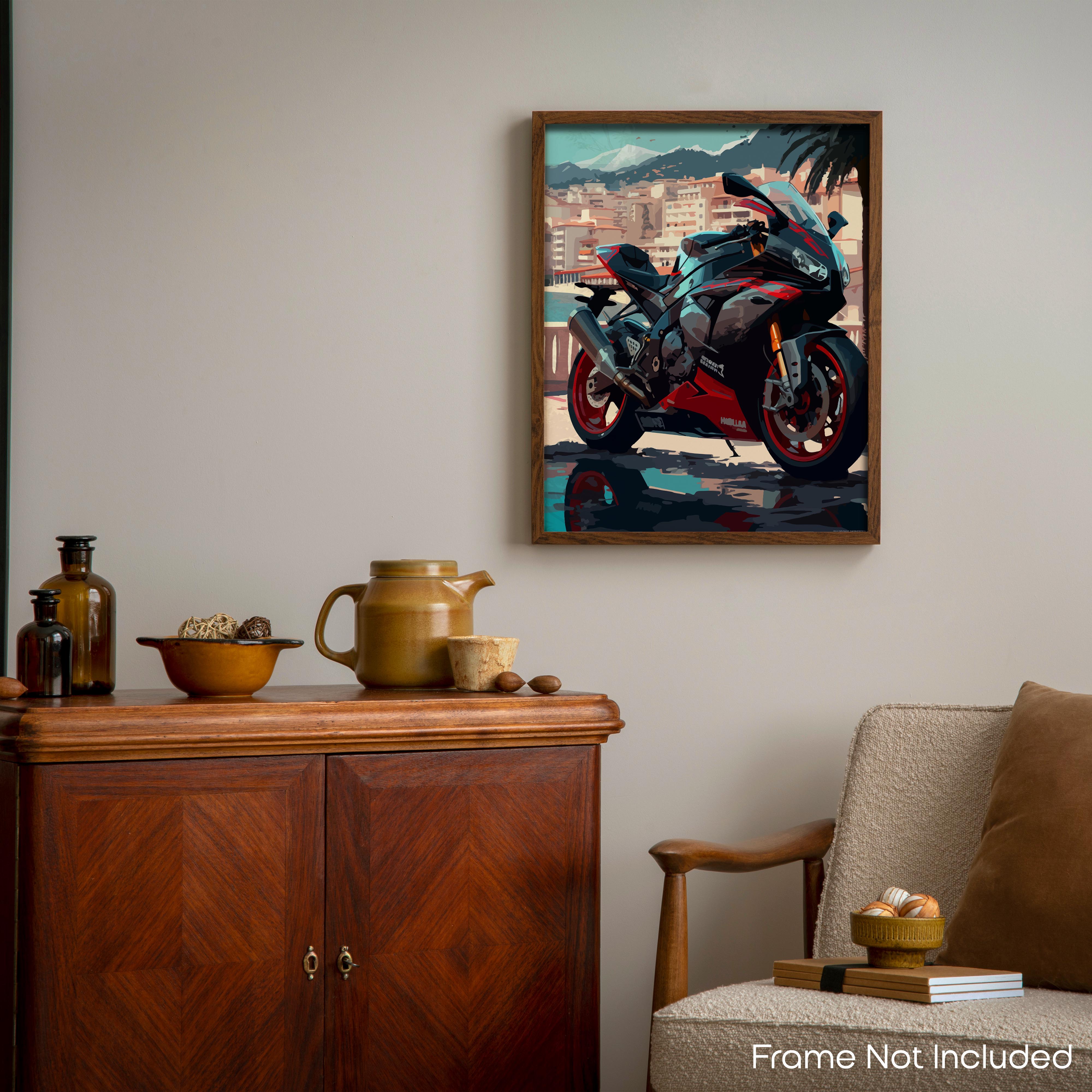 Mighty - Motorcycle Poster