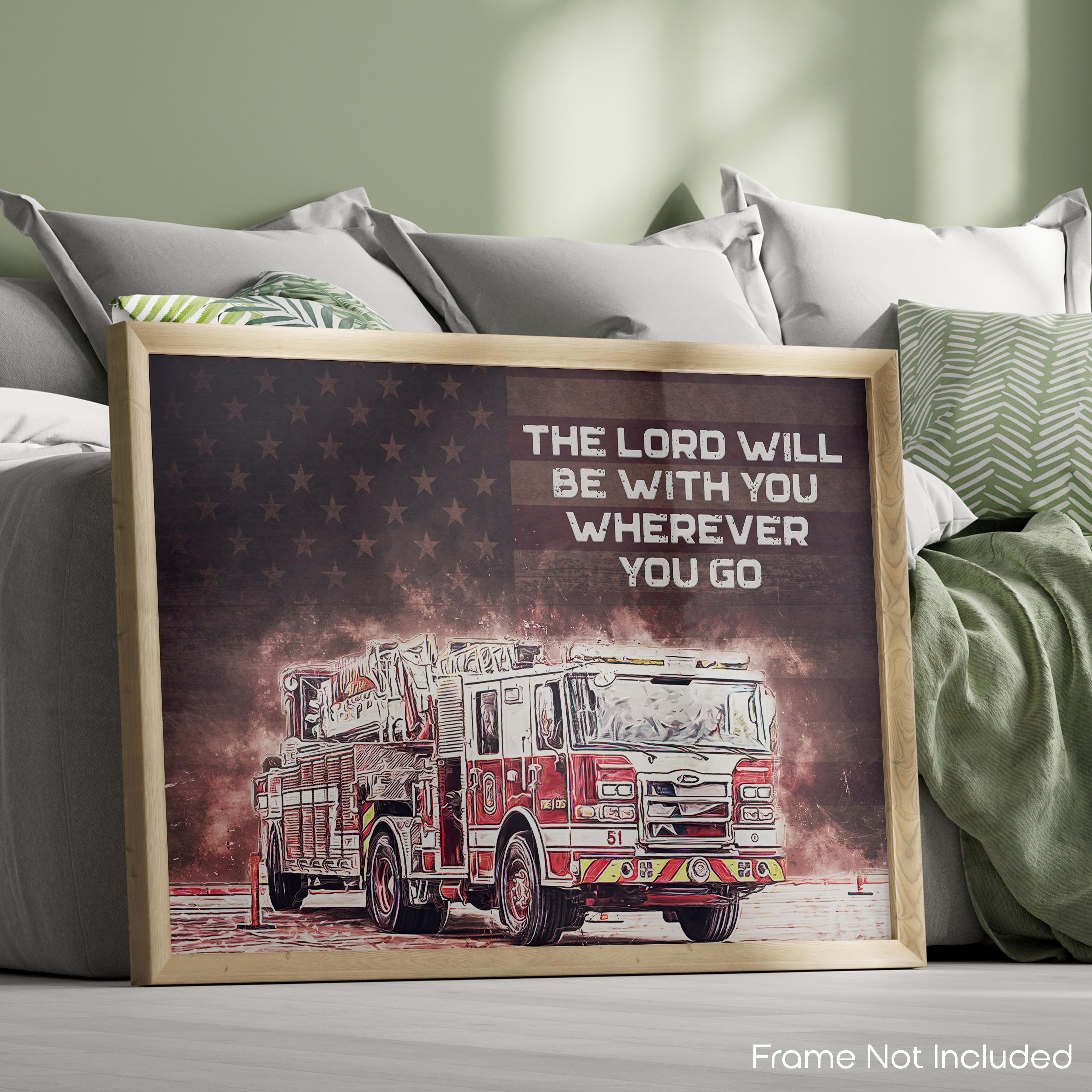 Lord By My Side - Religious Poster