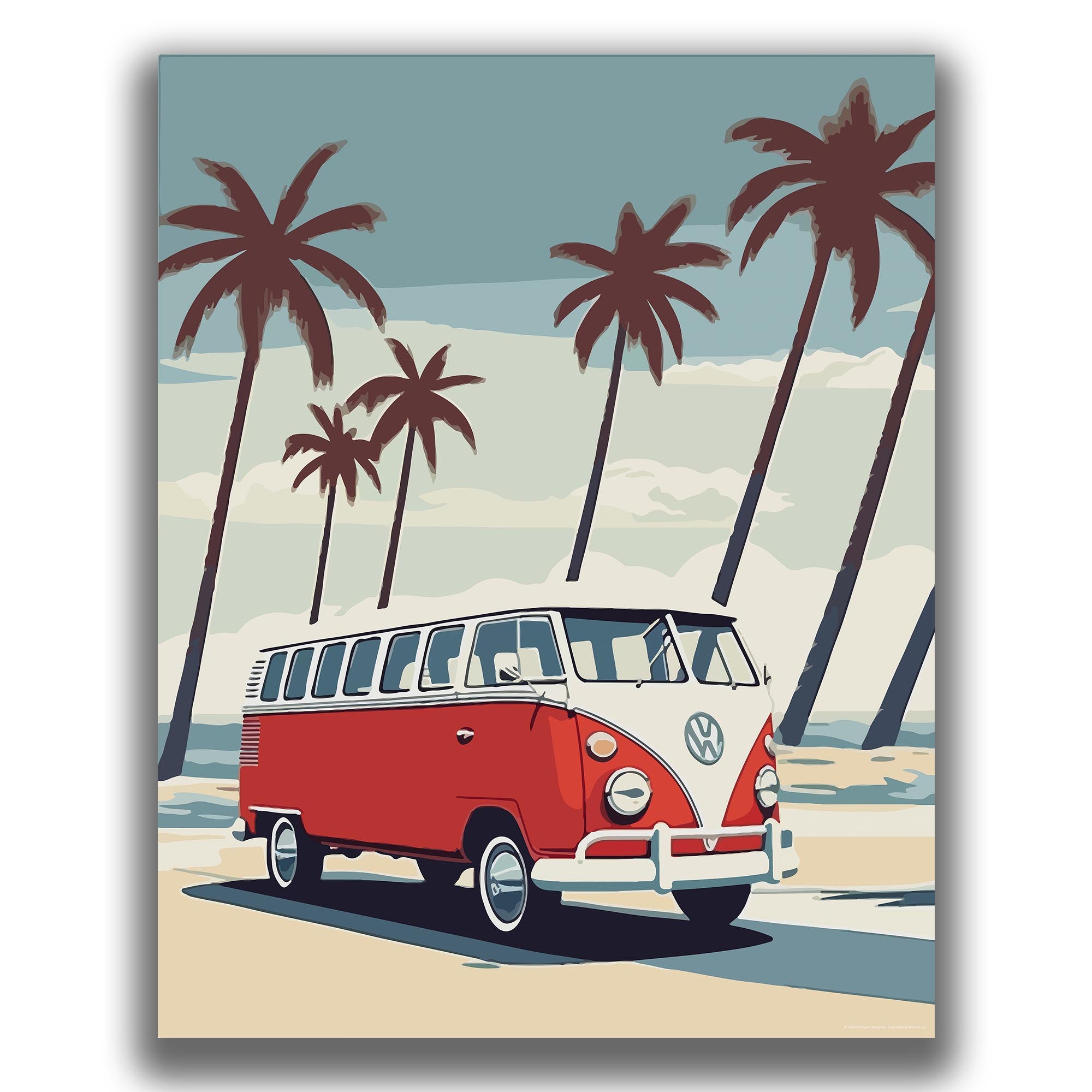 Combi - Volkswagen Poster