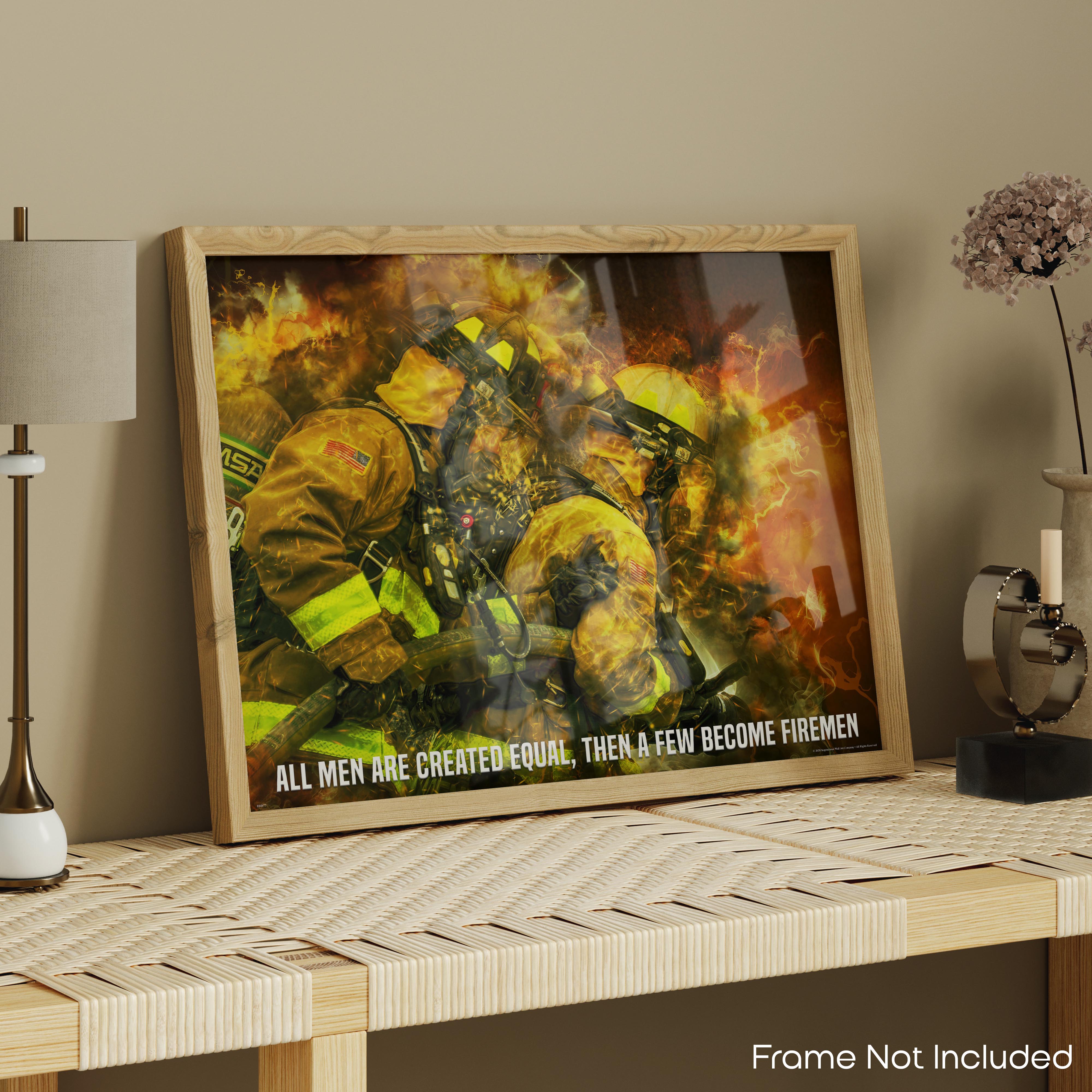 Firemen - Firefighter Poster