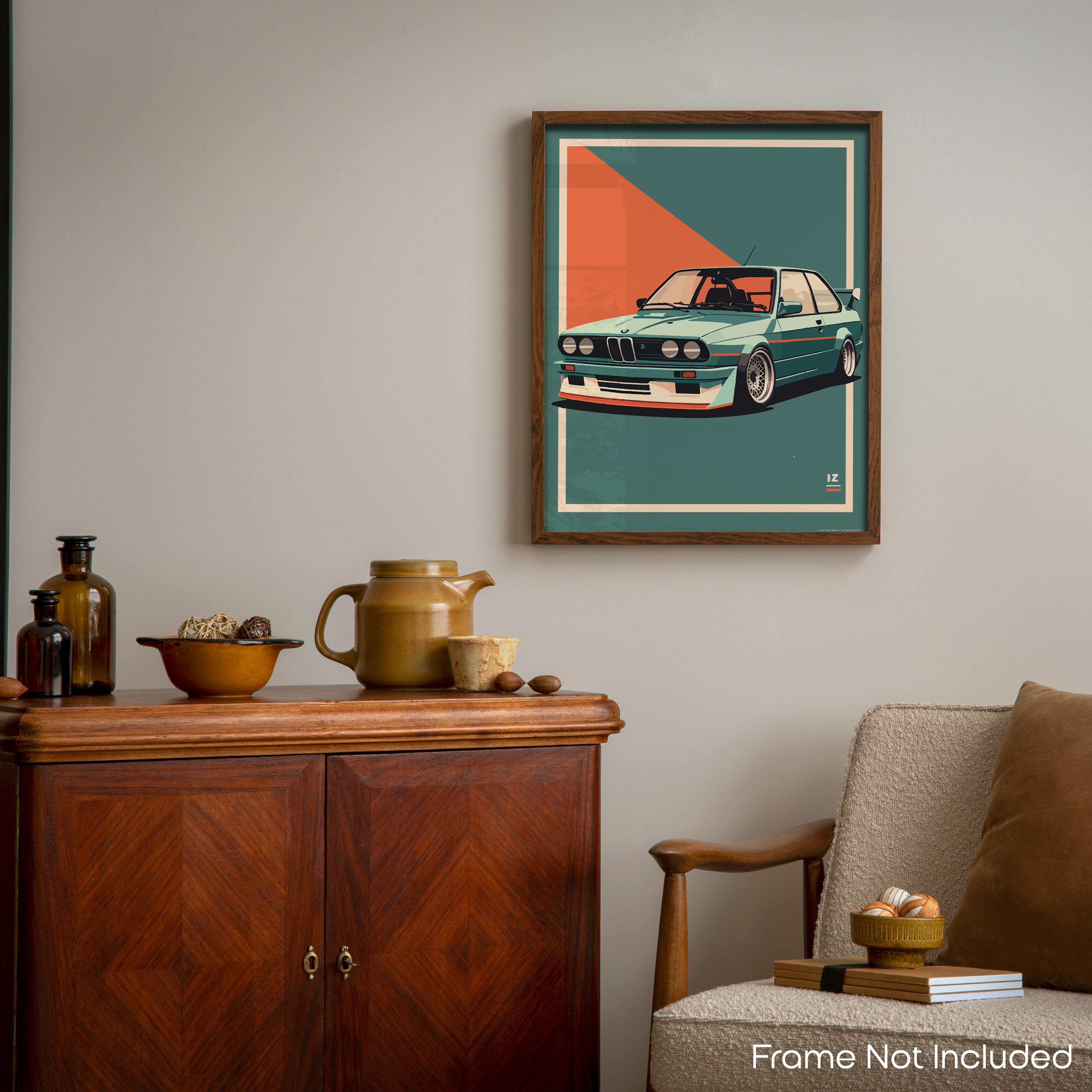 Old M3 - Car Poster