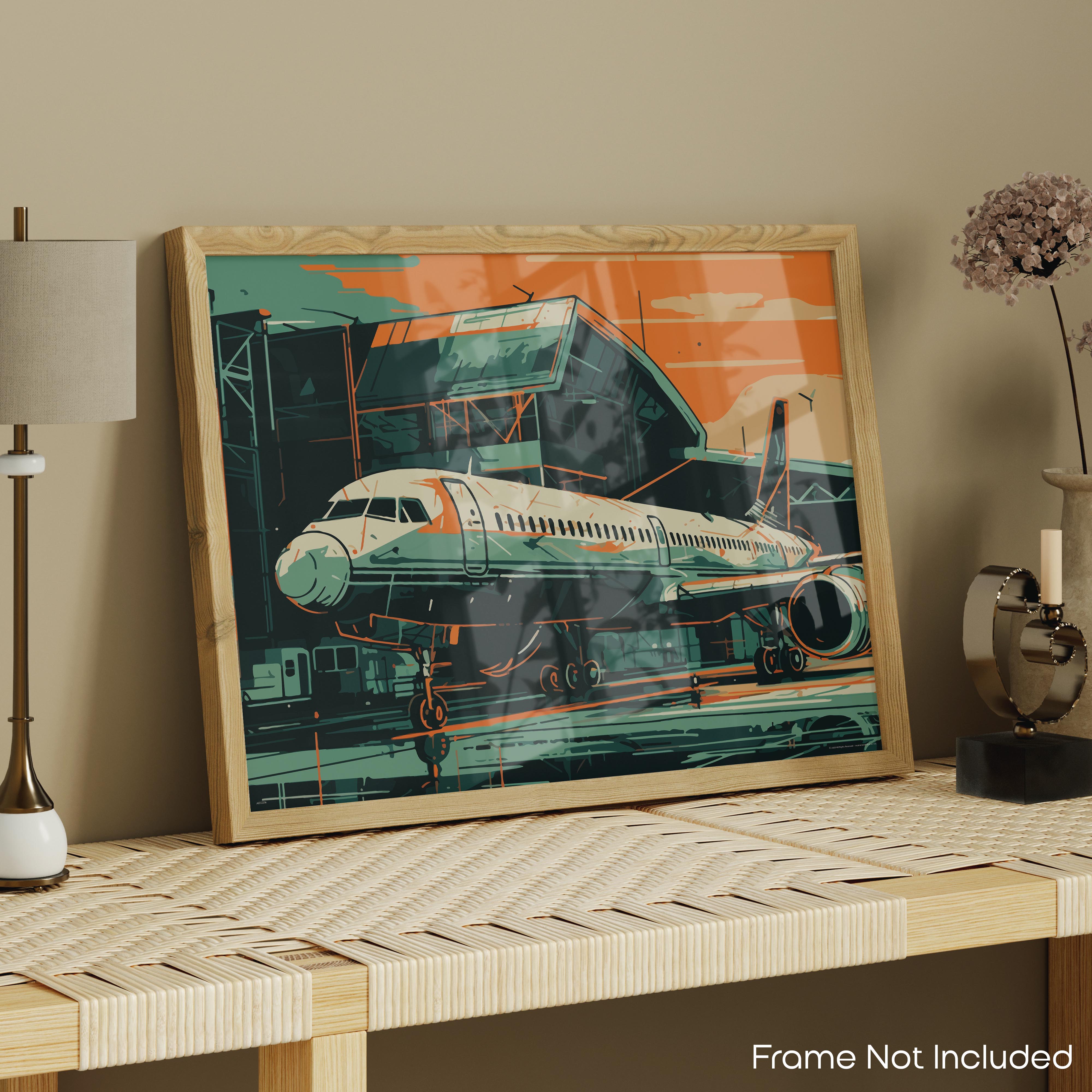Skyward - Airplane Poster