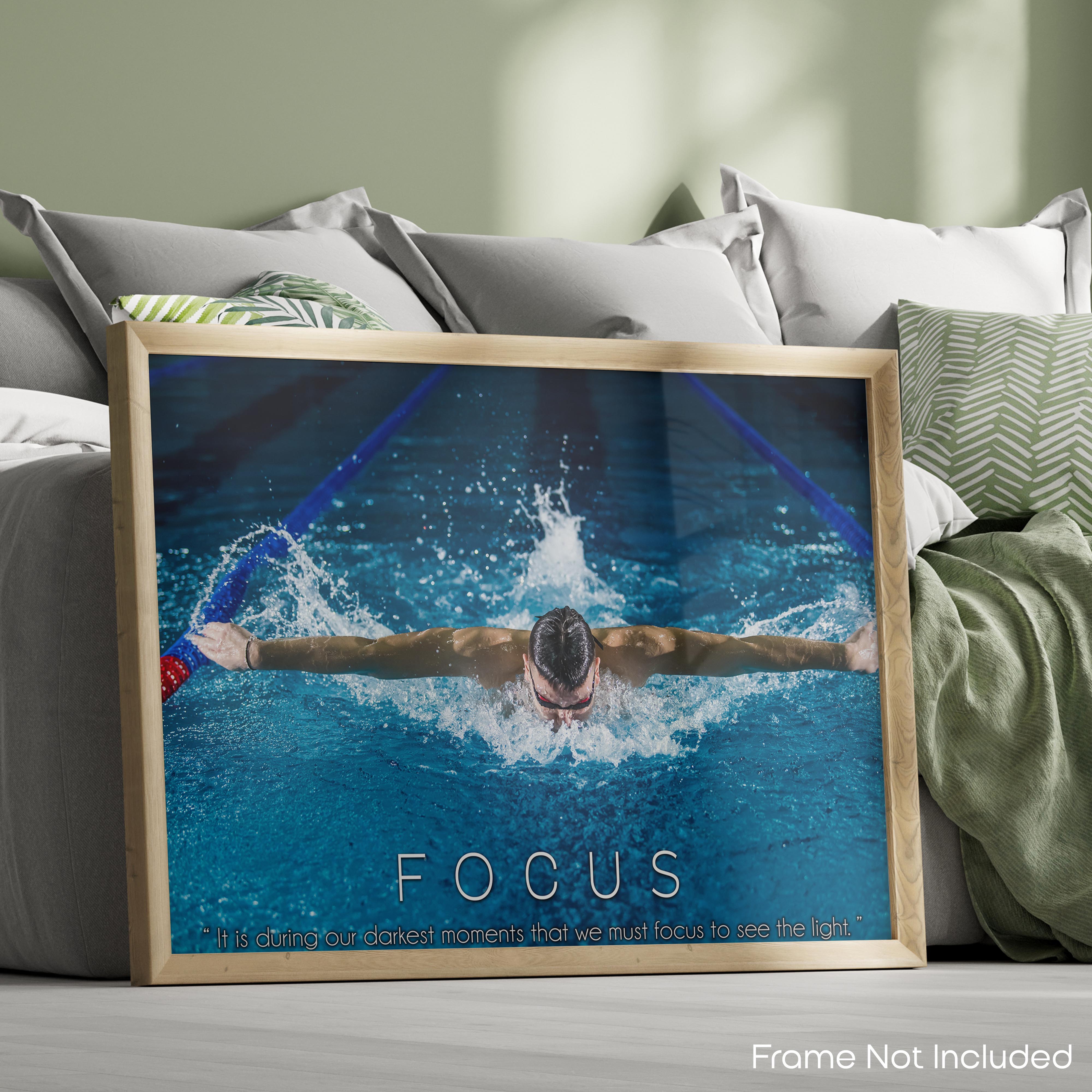 Focus - Swimming Poster