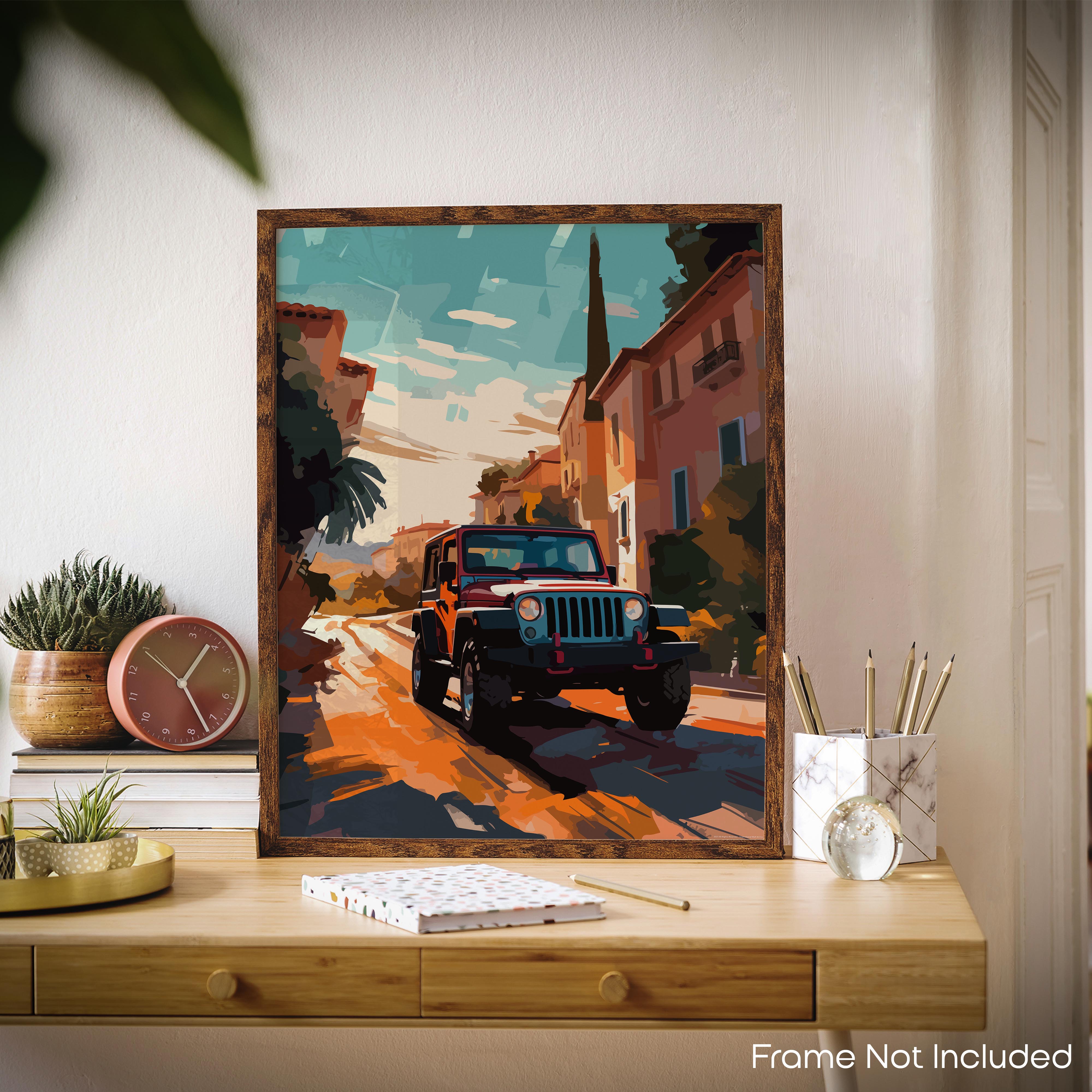 Vivacious - Car Poster
