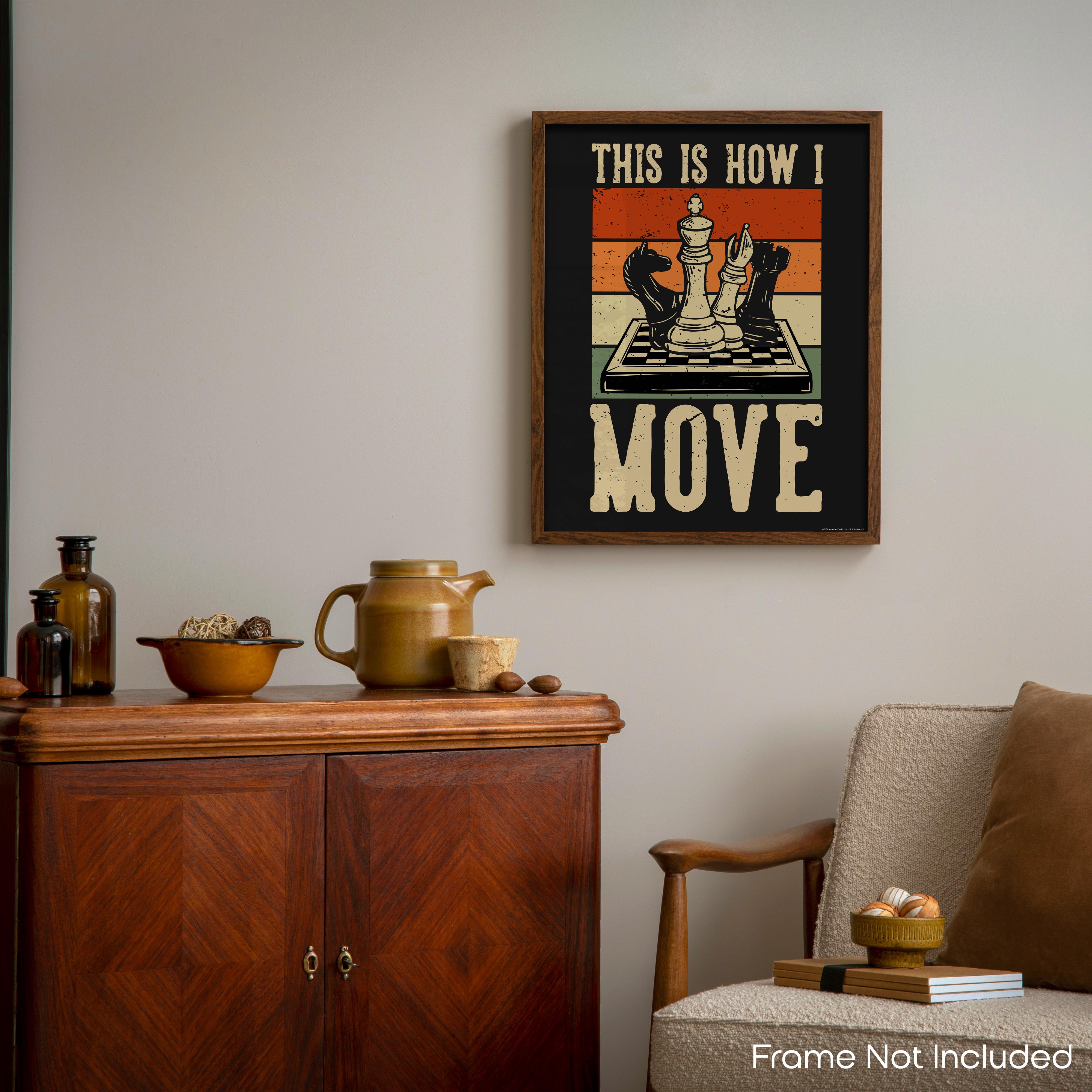 How I Move - Chess Poster