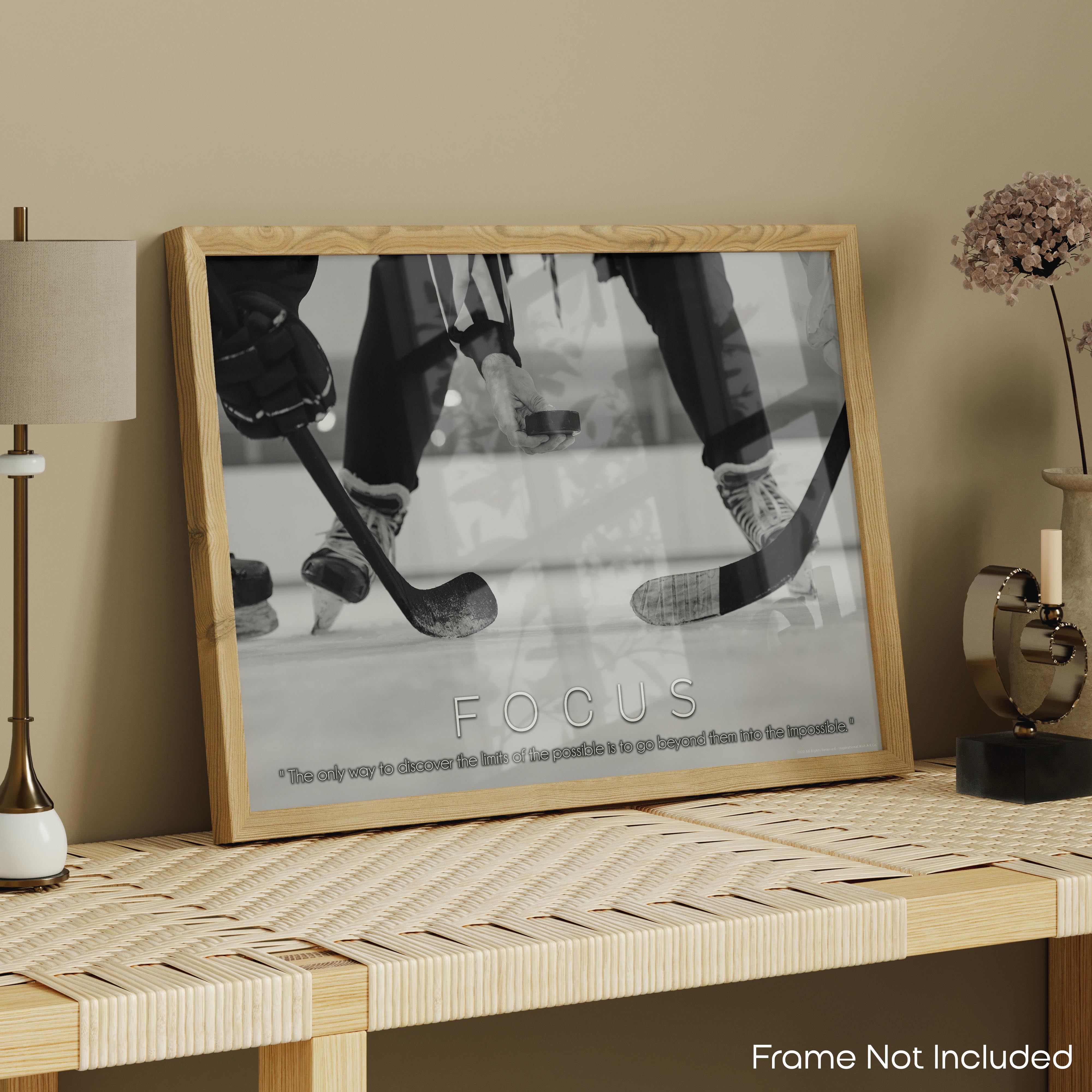 Focus - Hockey Poster