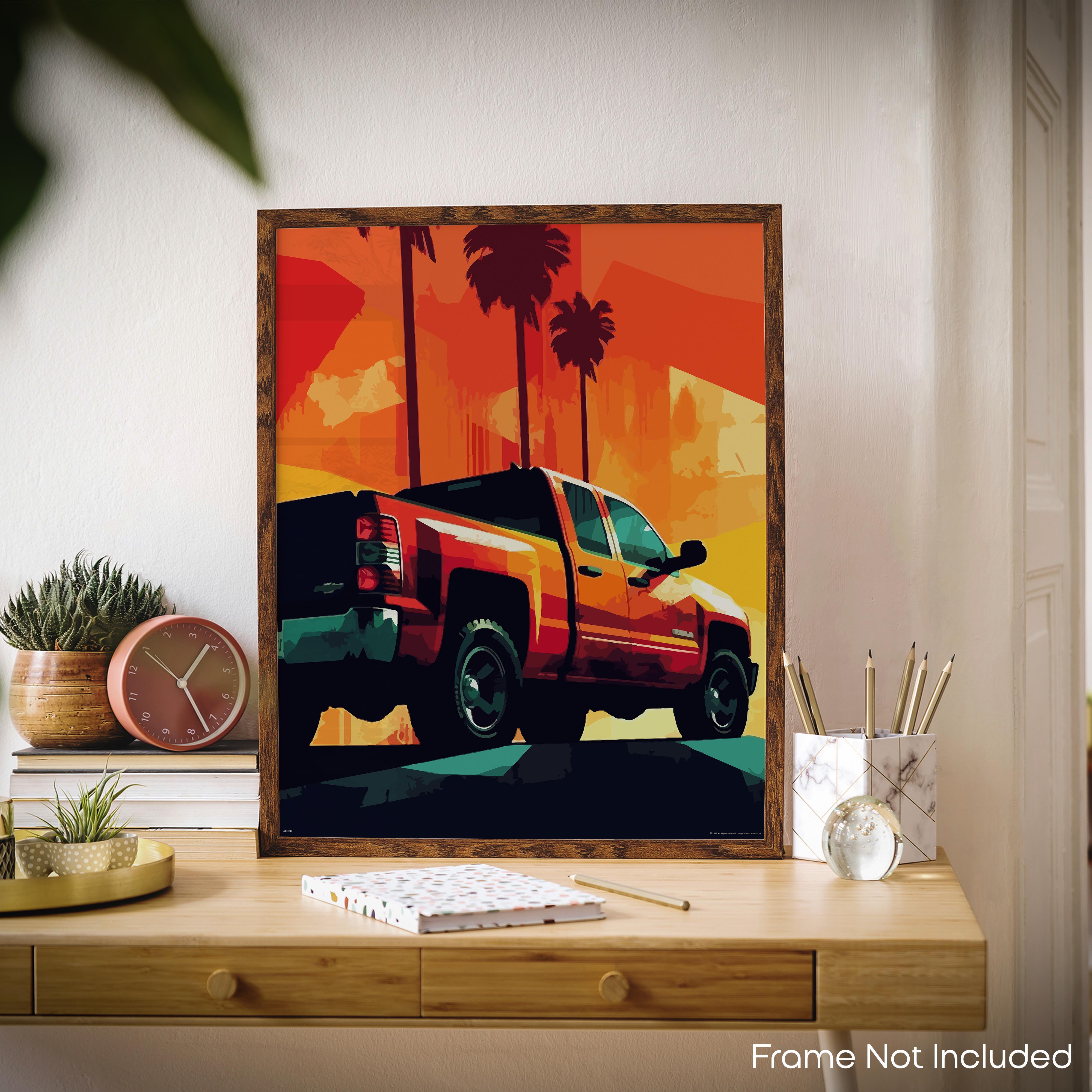 Vintage - Car Poster