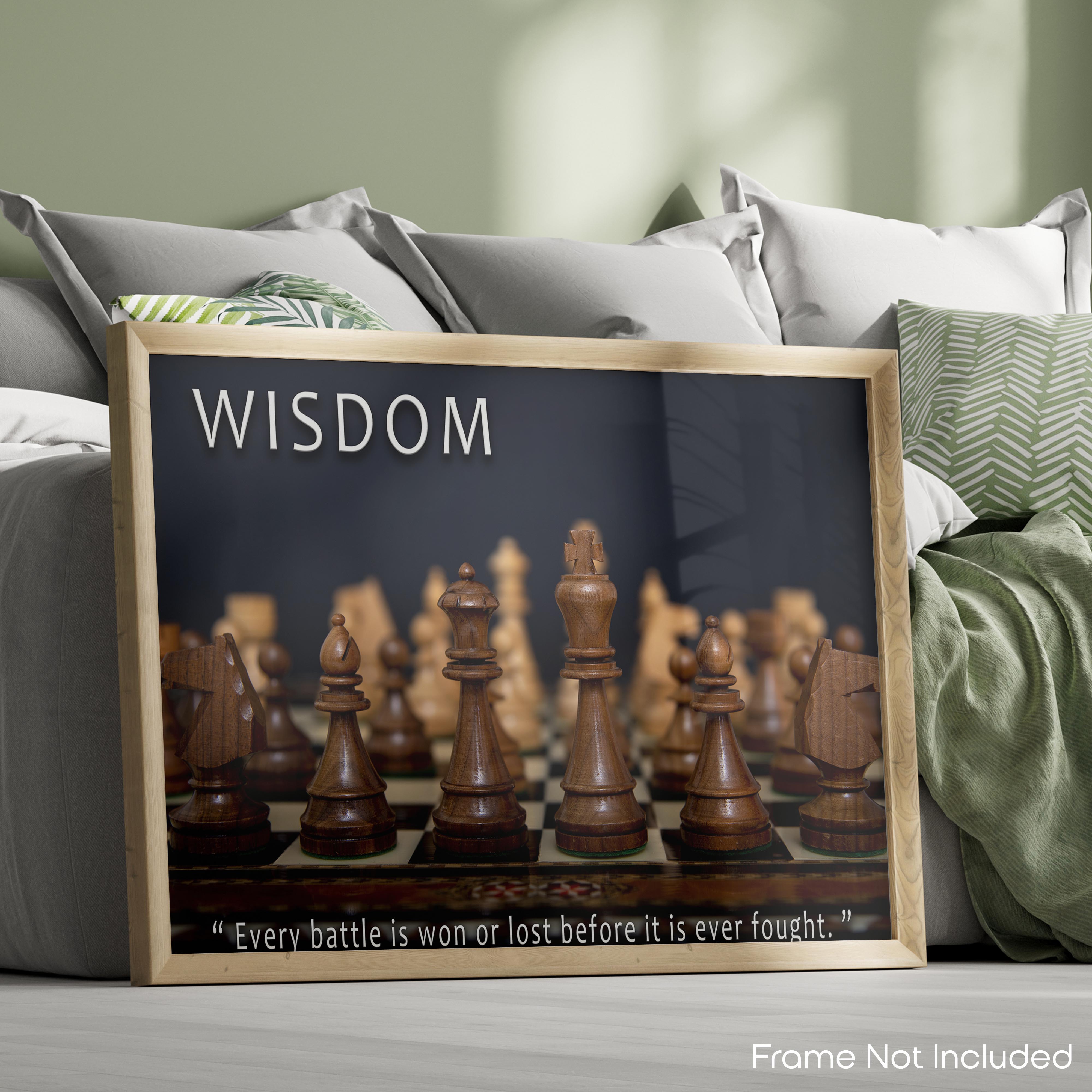 Wisdom - Chess Poster