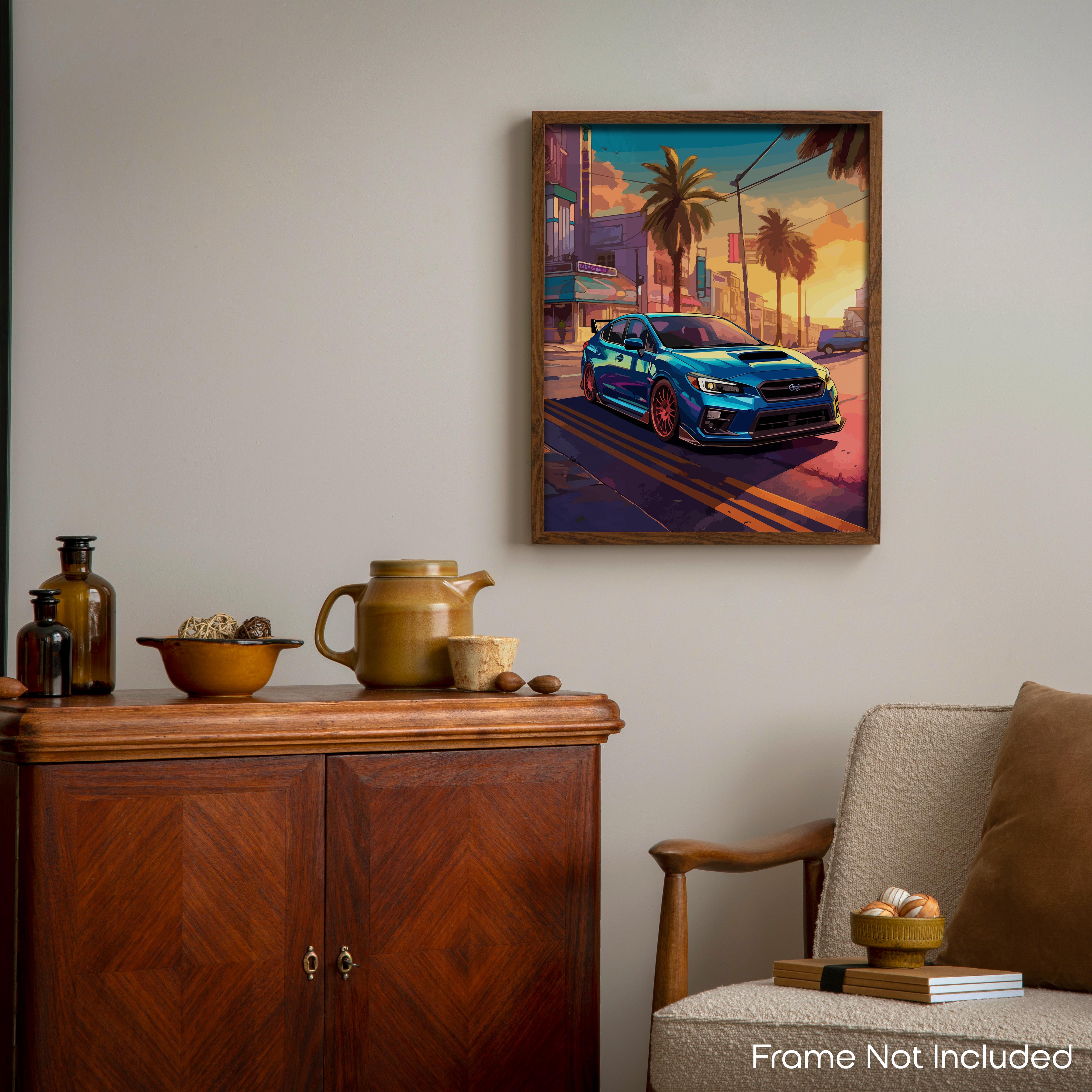 Halcyon - Car Poster