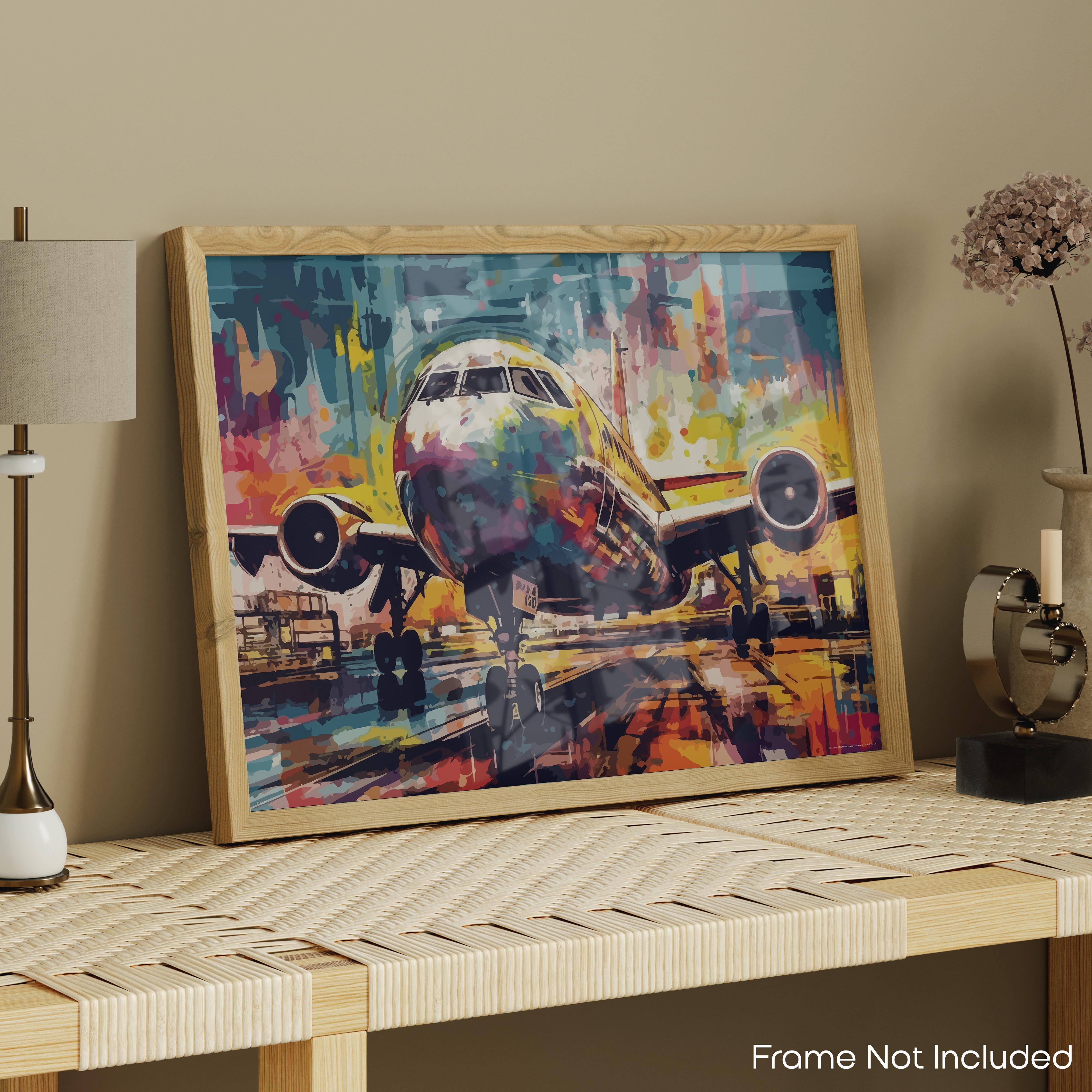 Jetset - Airplane Poster