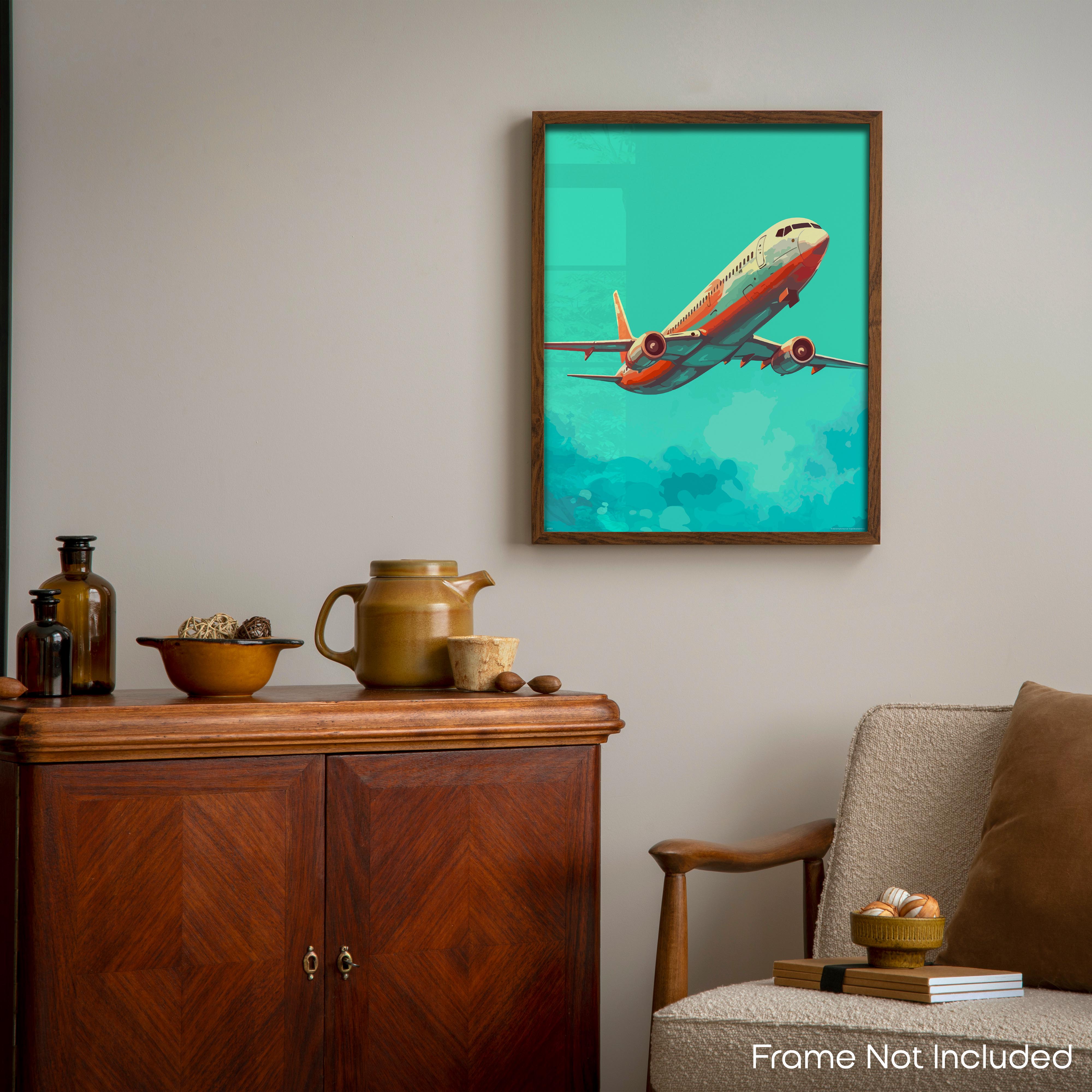 Skybound - Airplane Poster