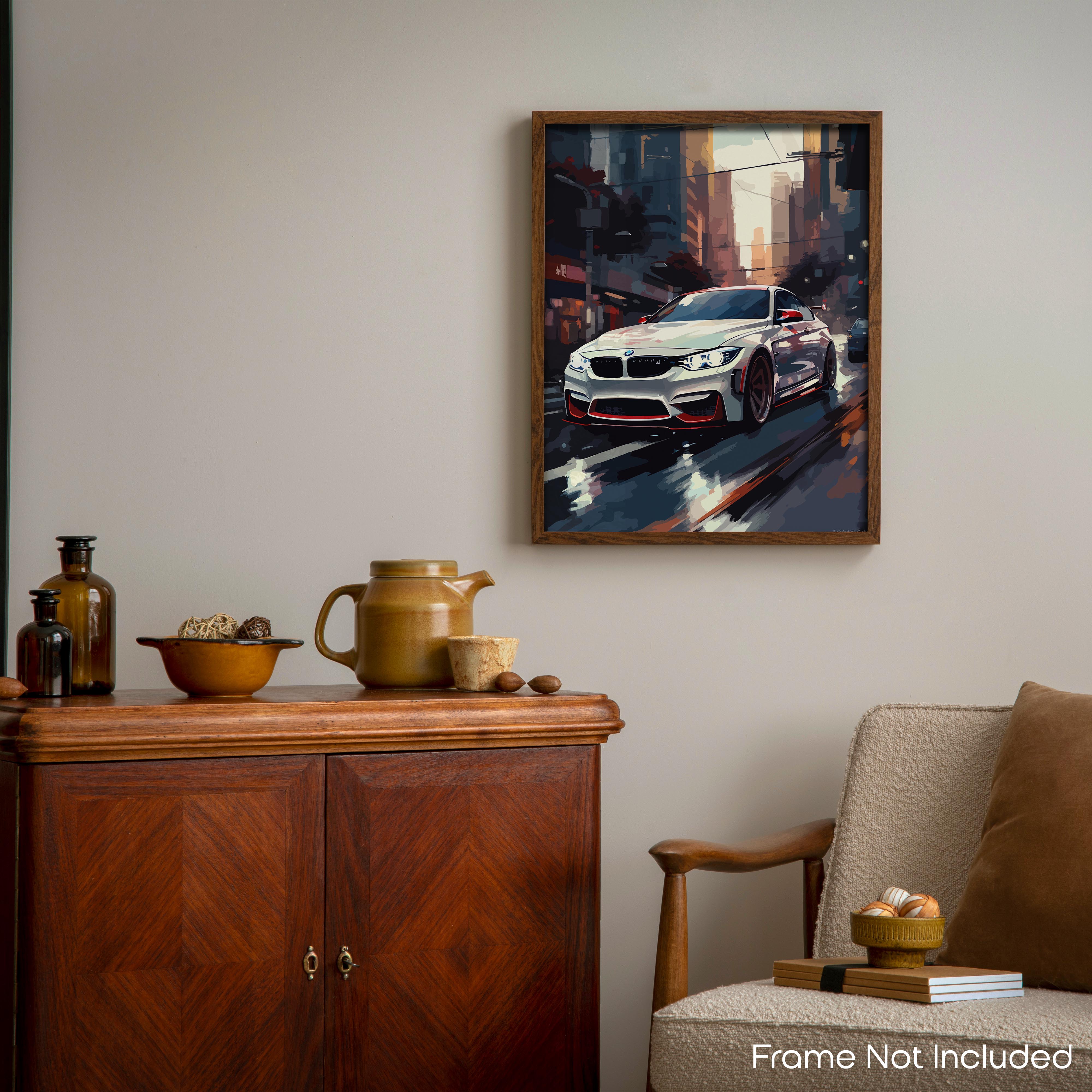 Dashing - Car Poster