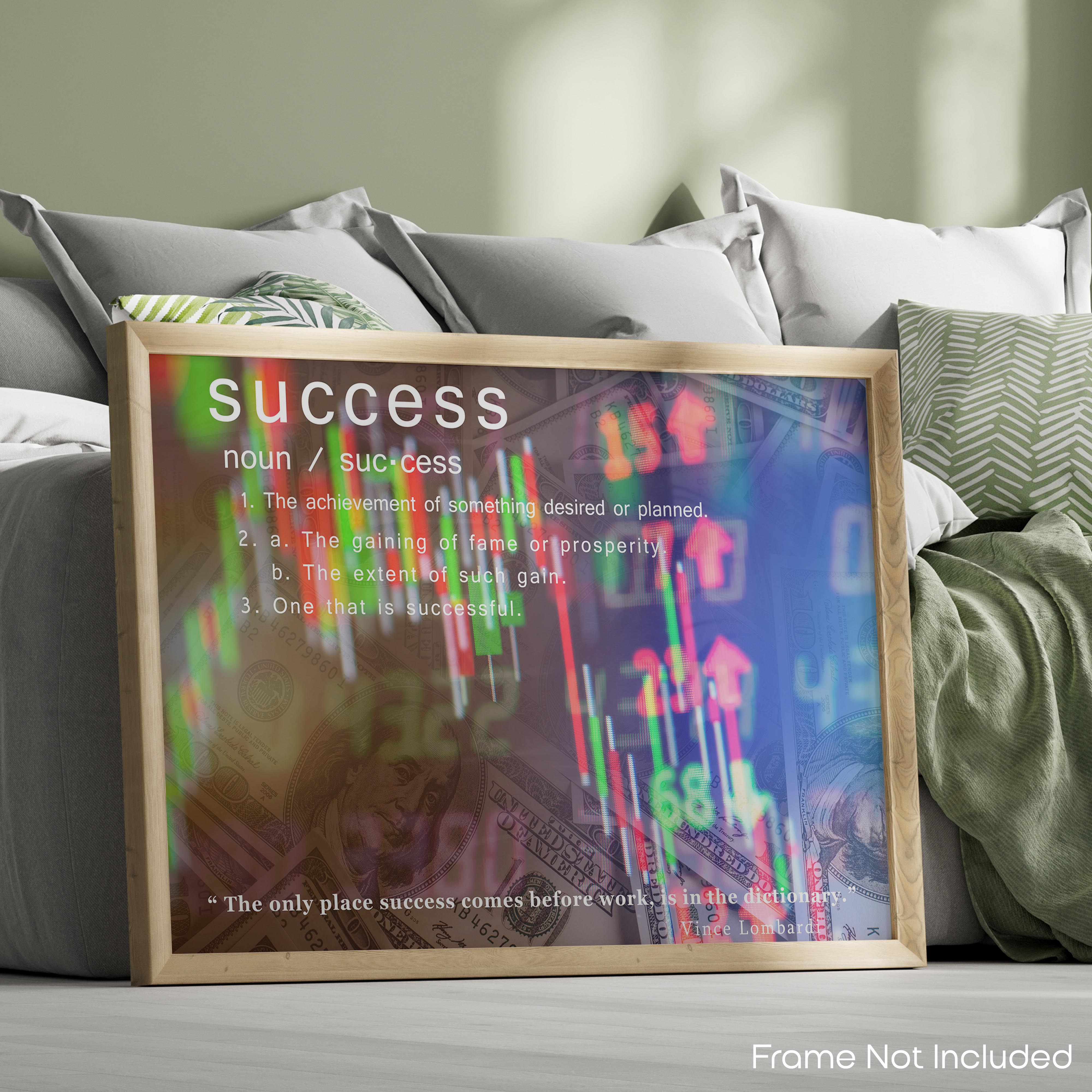 Success - Stock Market Poster