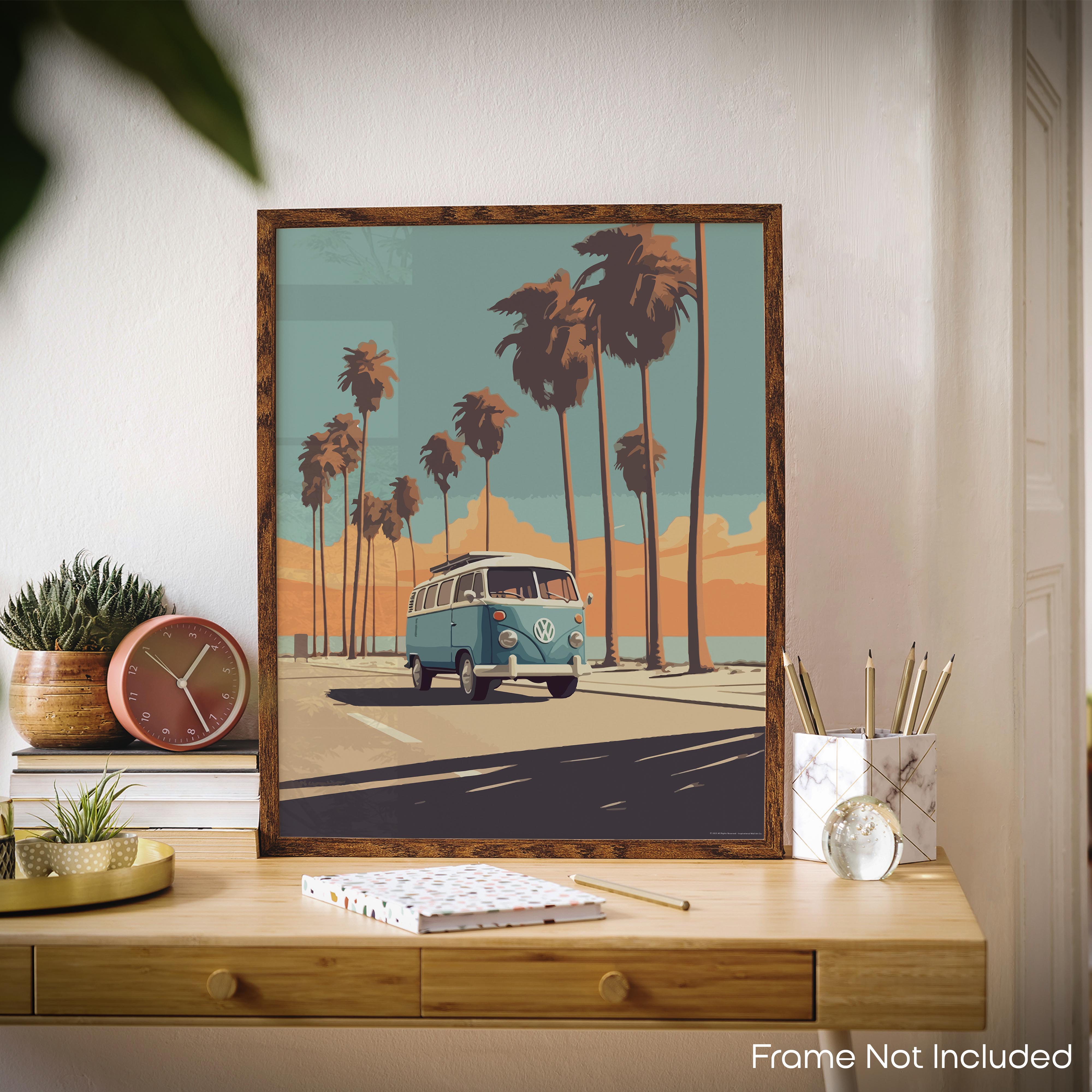 Camper - Volkswagen Poster