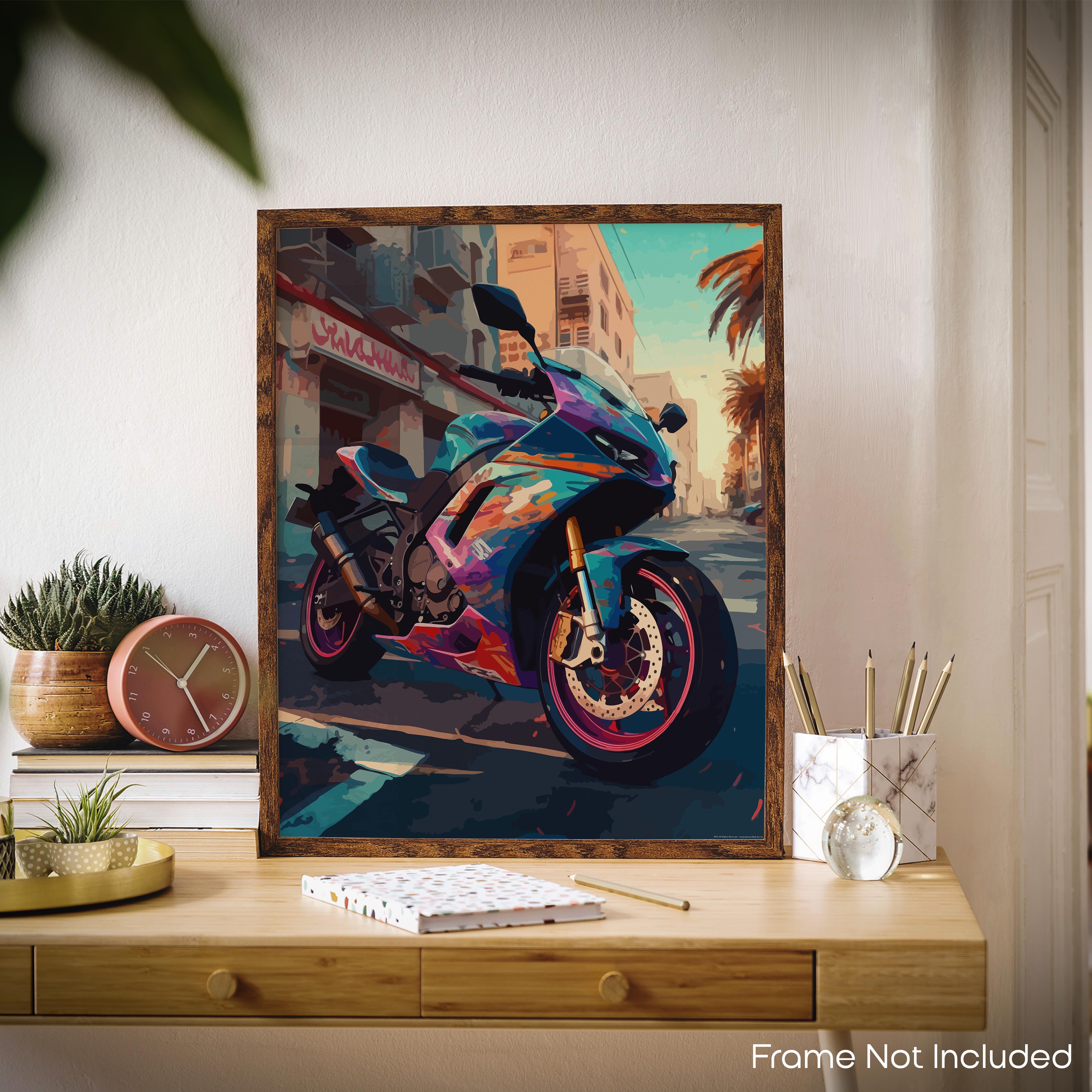 Exquisite - Motorcycle Poster