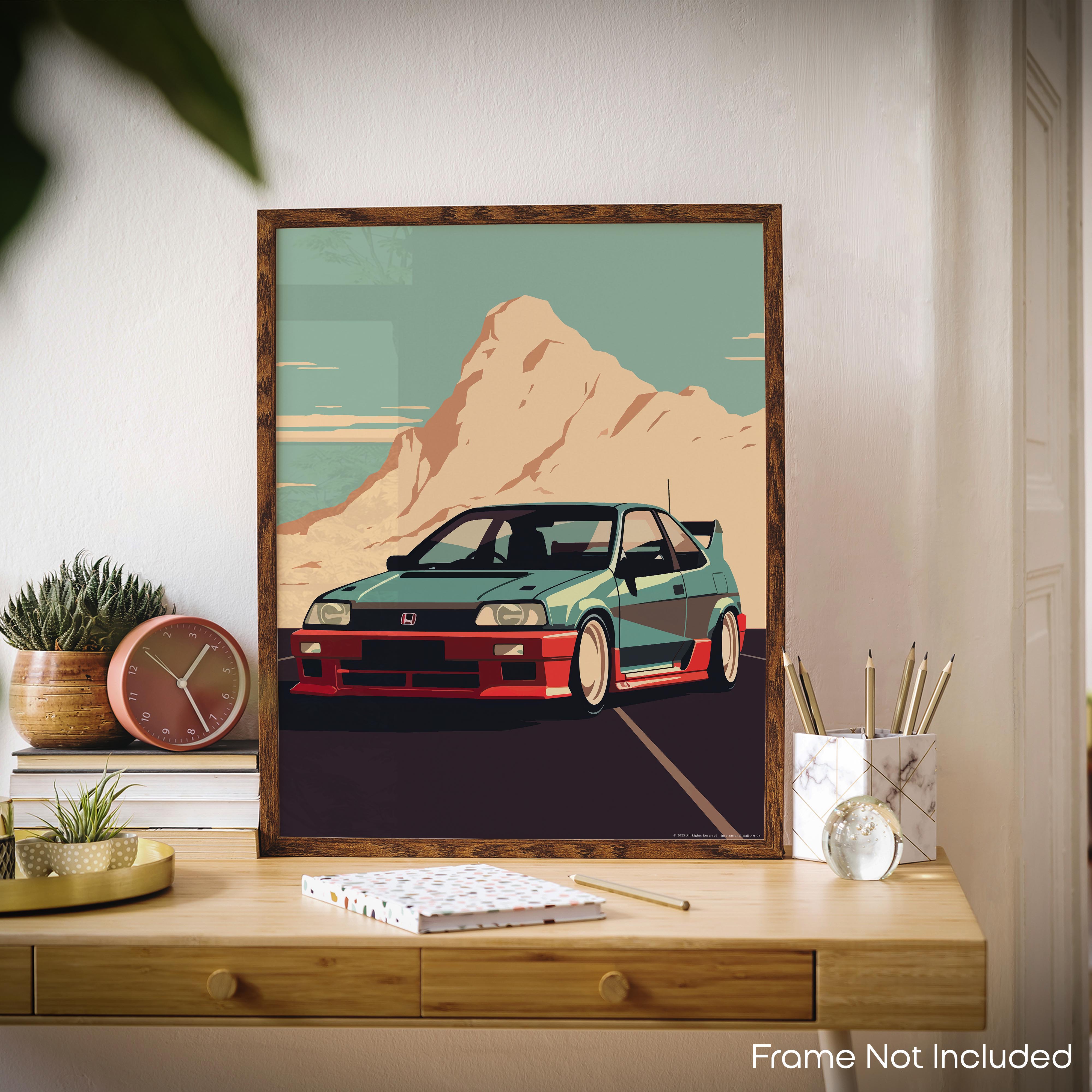 Revving Revolution - Car Poster