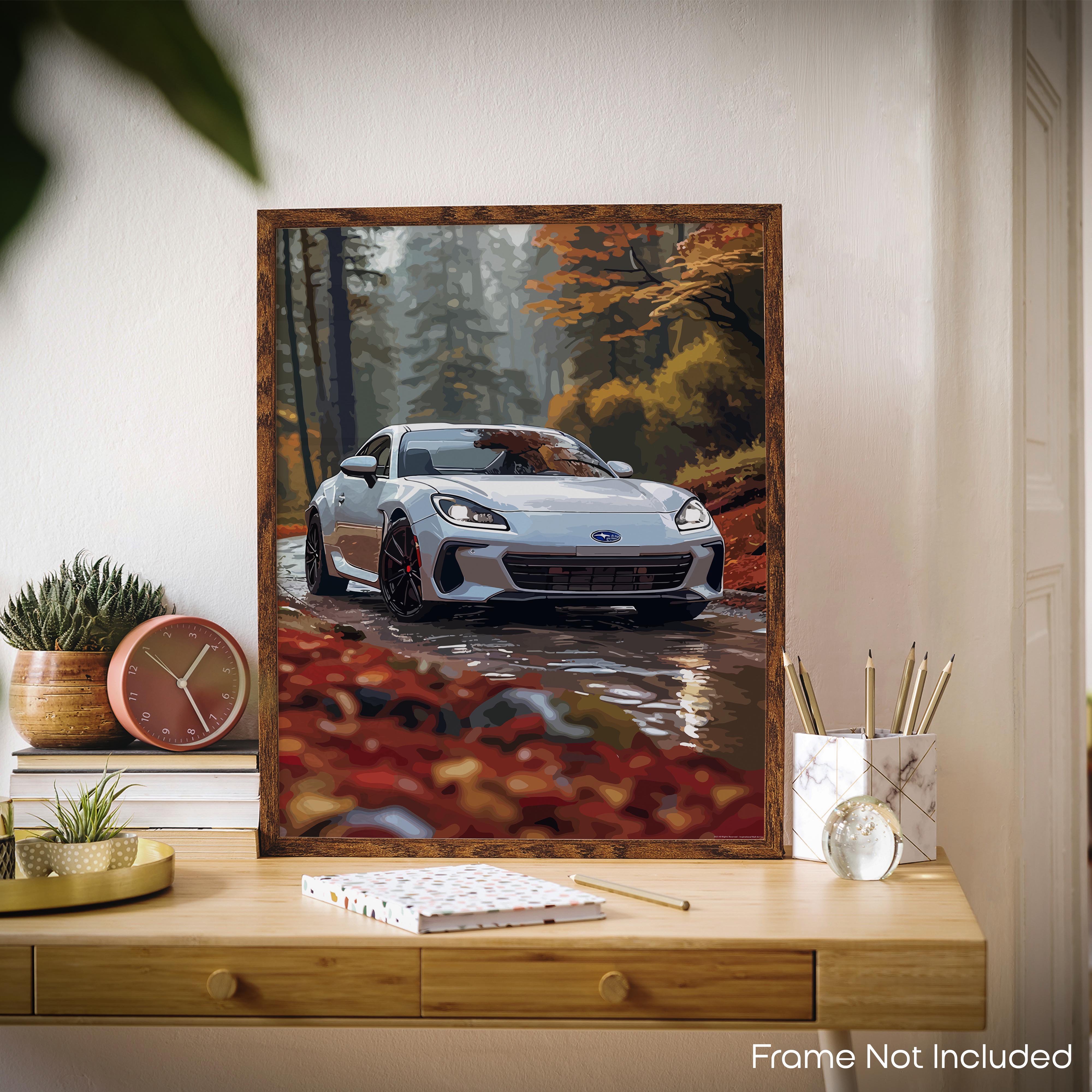 Adventurous - Car Poster