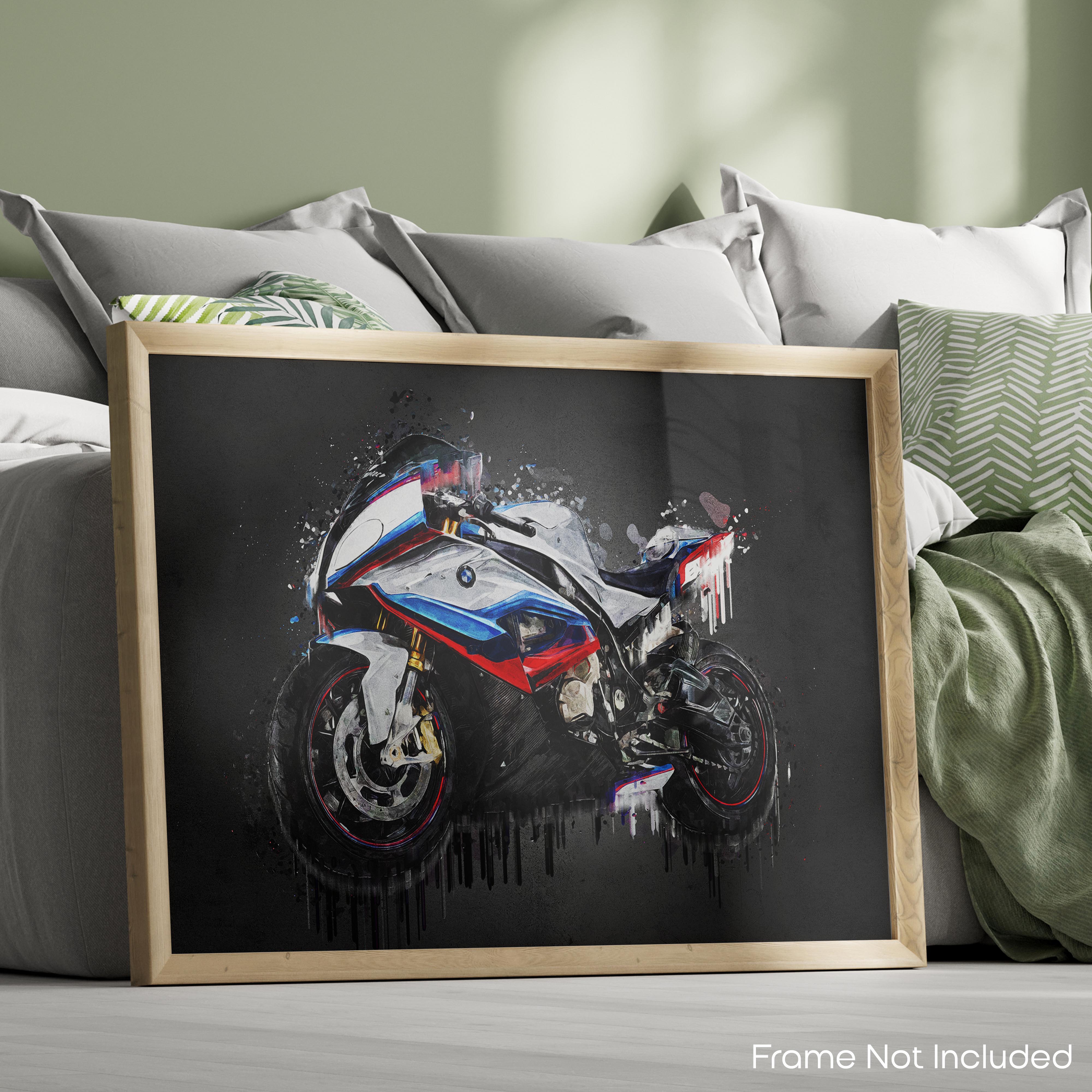 Abstract CBR - Motorcycle Poster