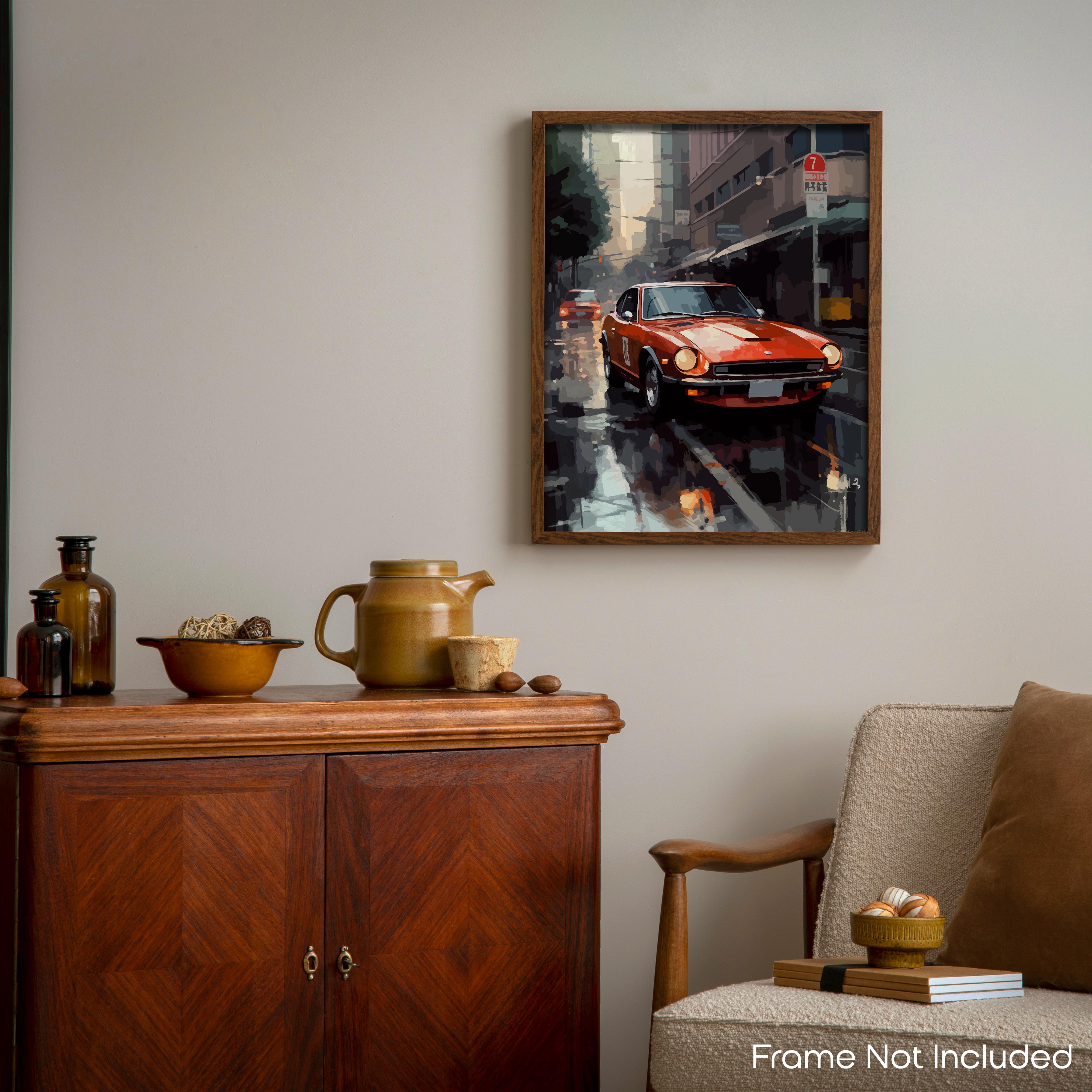 Soaring - Car Poster