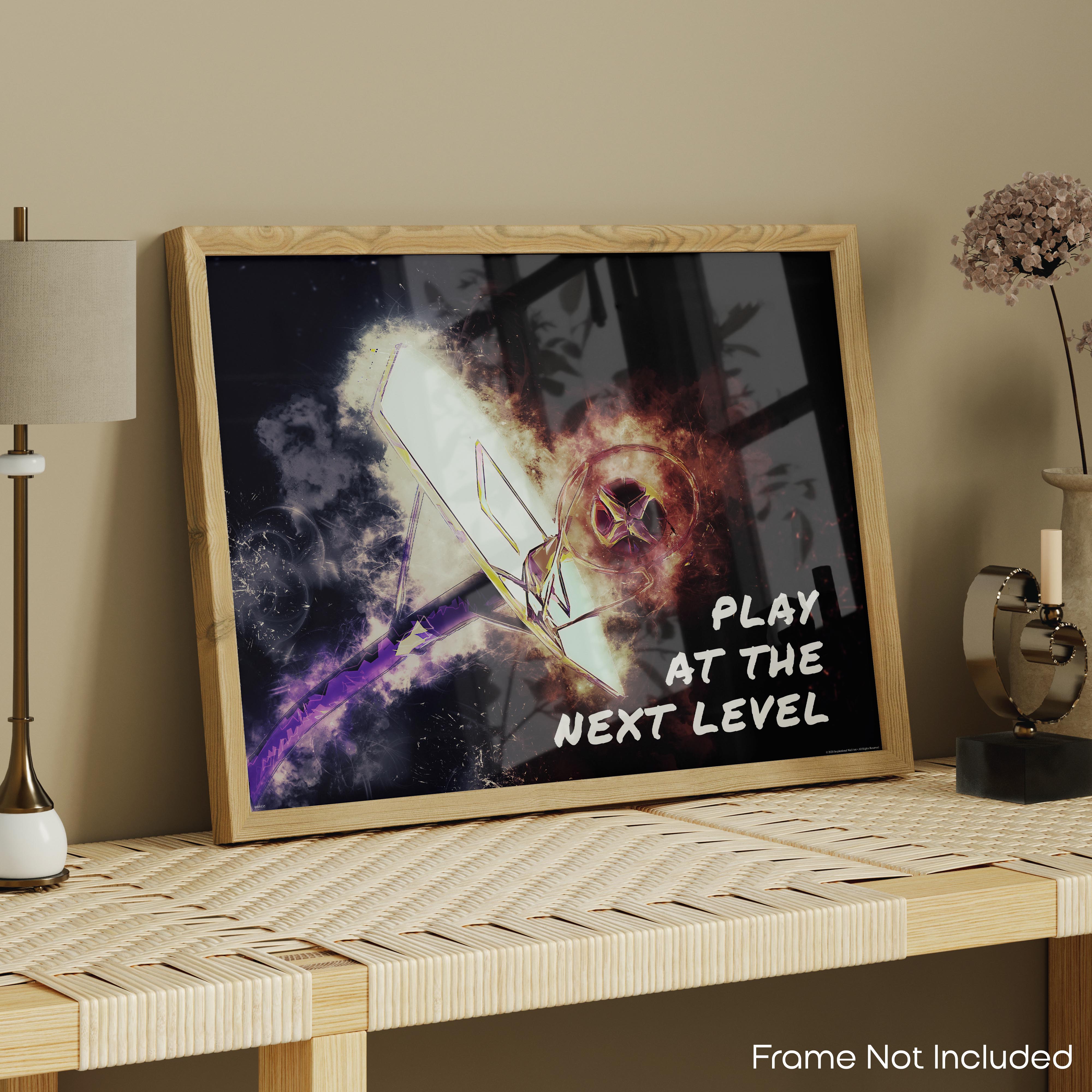 Play at The Next Level - Basketball Poster