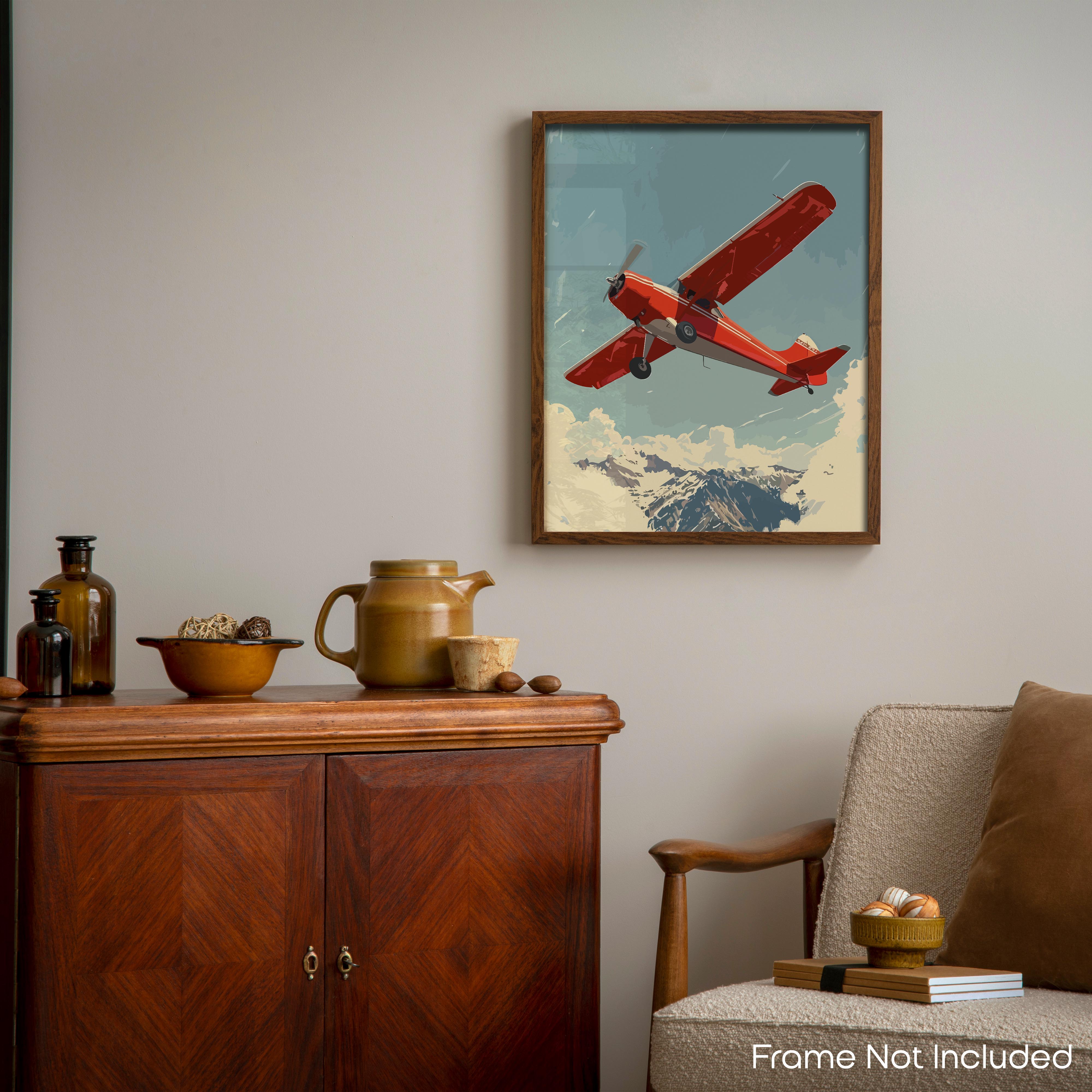Graceful - Airplane Poster