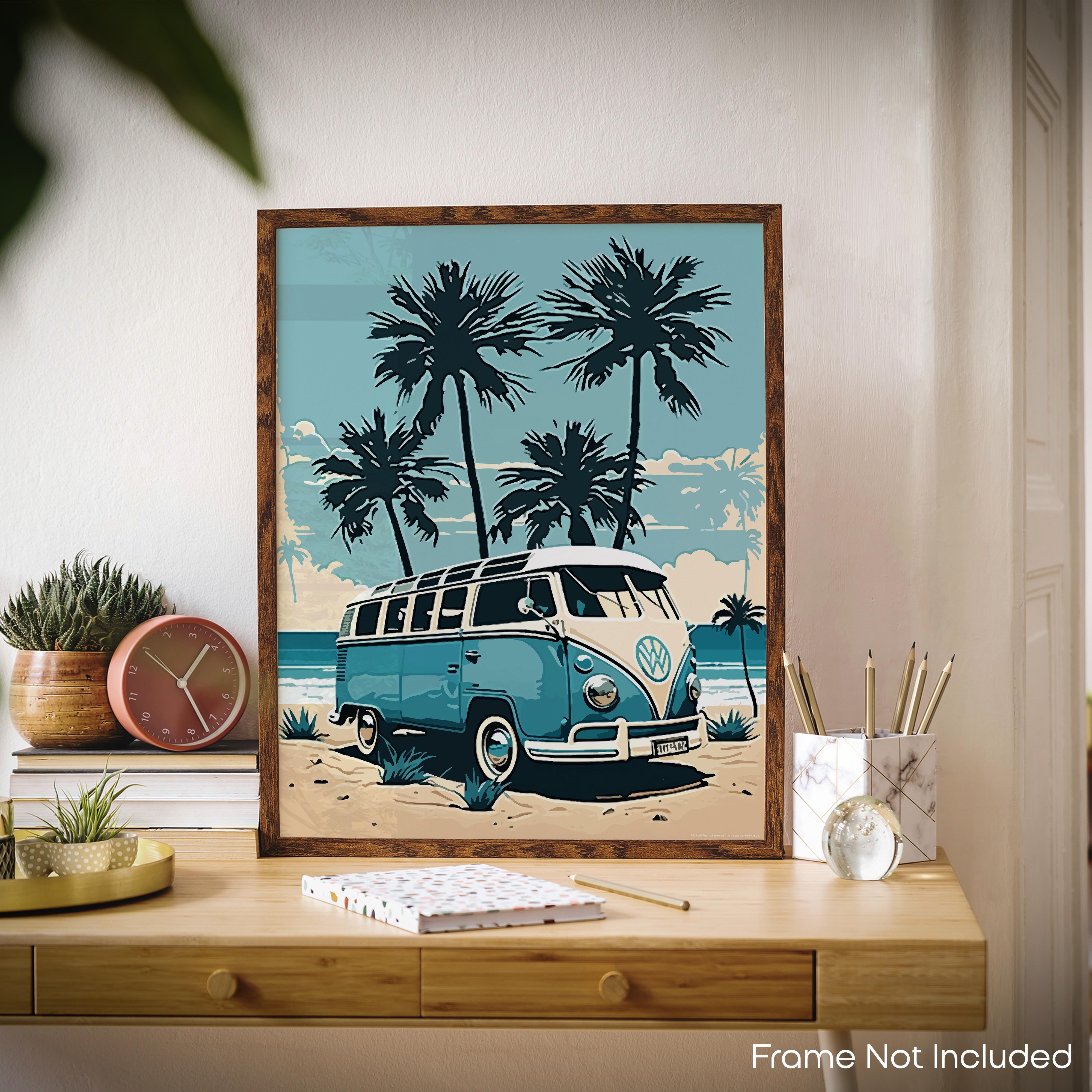 Blue - Volkswagen Poster