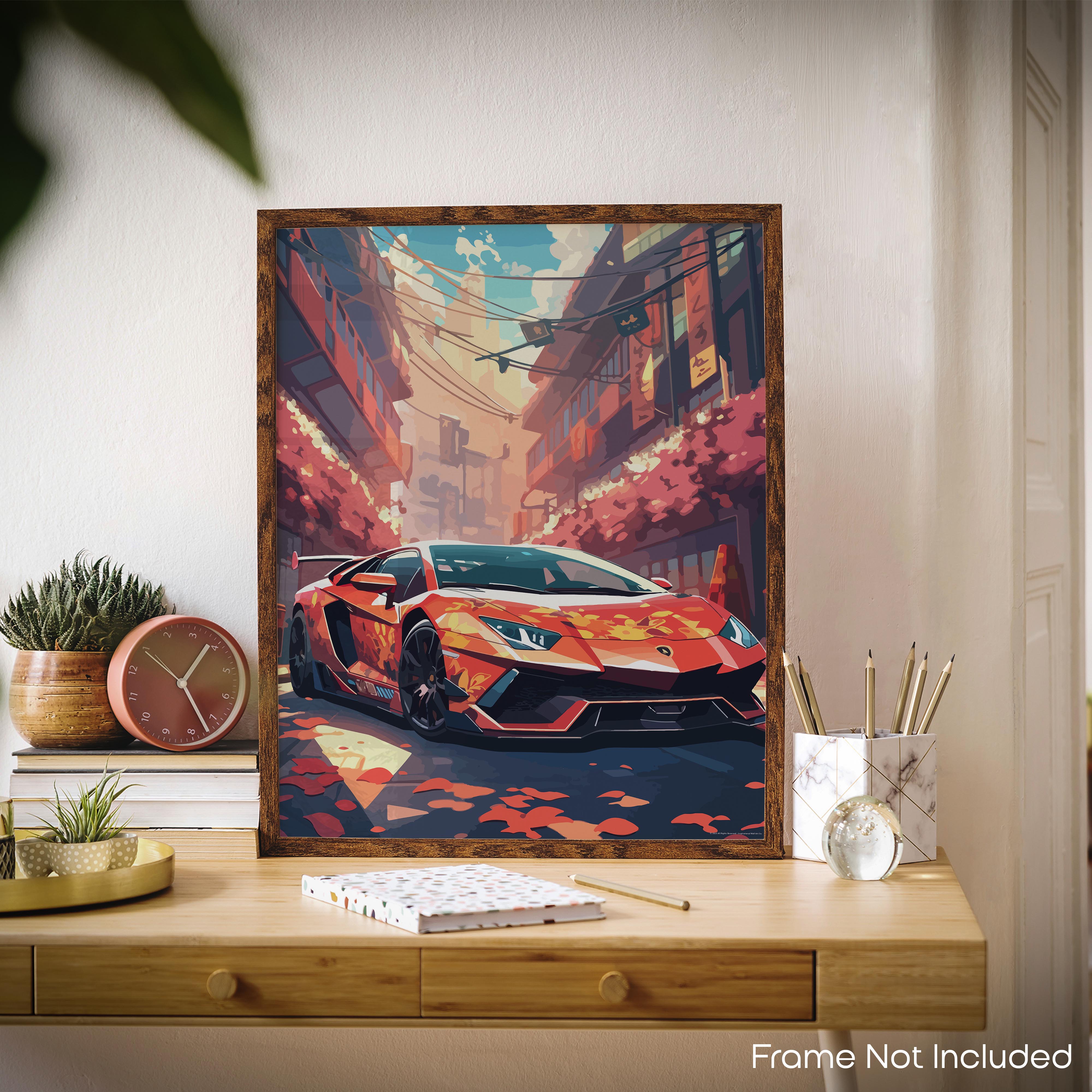 Italian - Car Poster