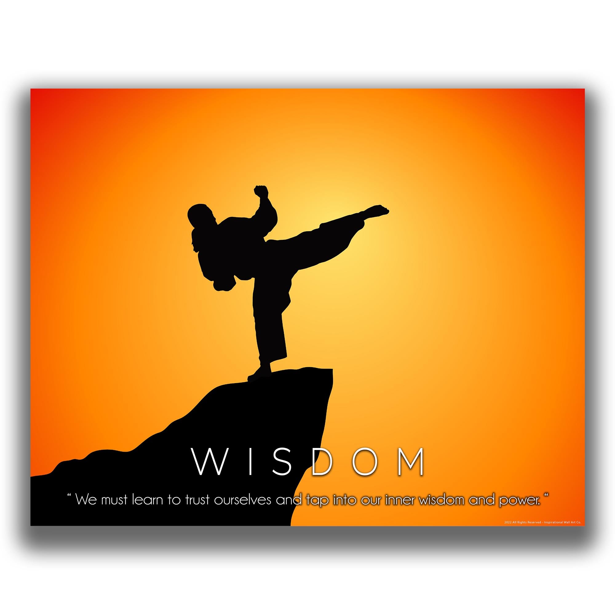 Wisdom - Martial Arts Poster