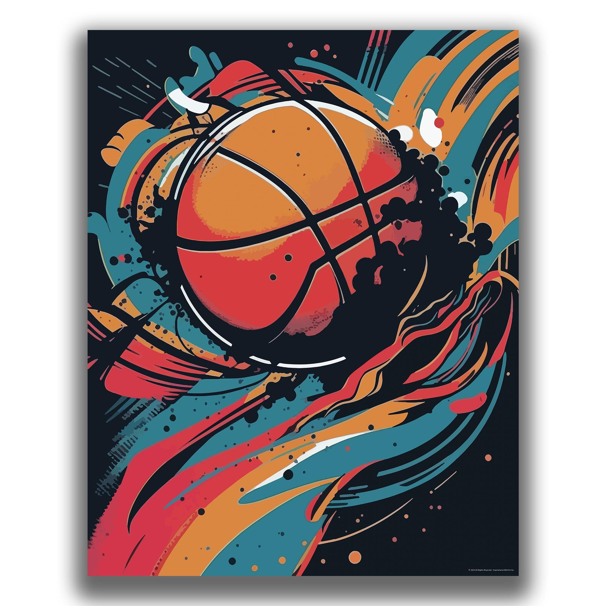 Hoops - Basketball Poster