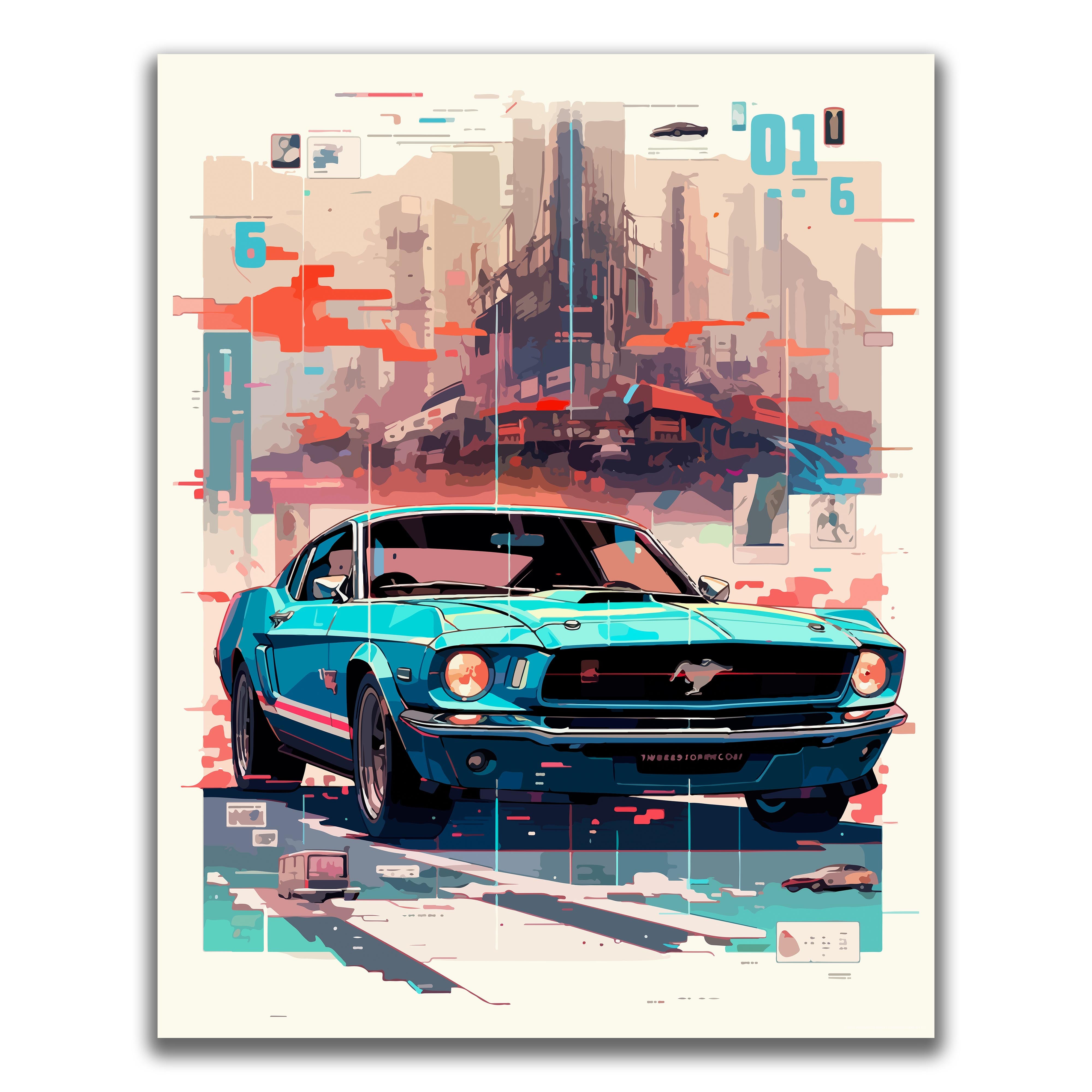 Style - Car Poster