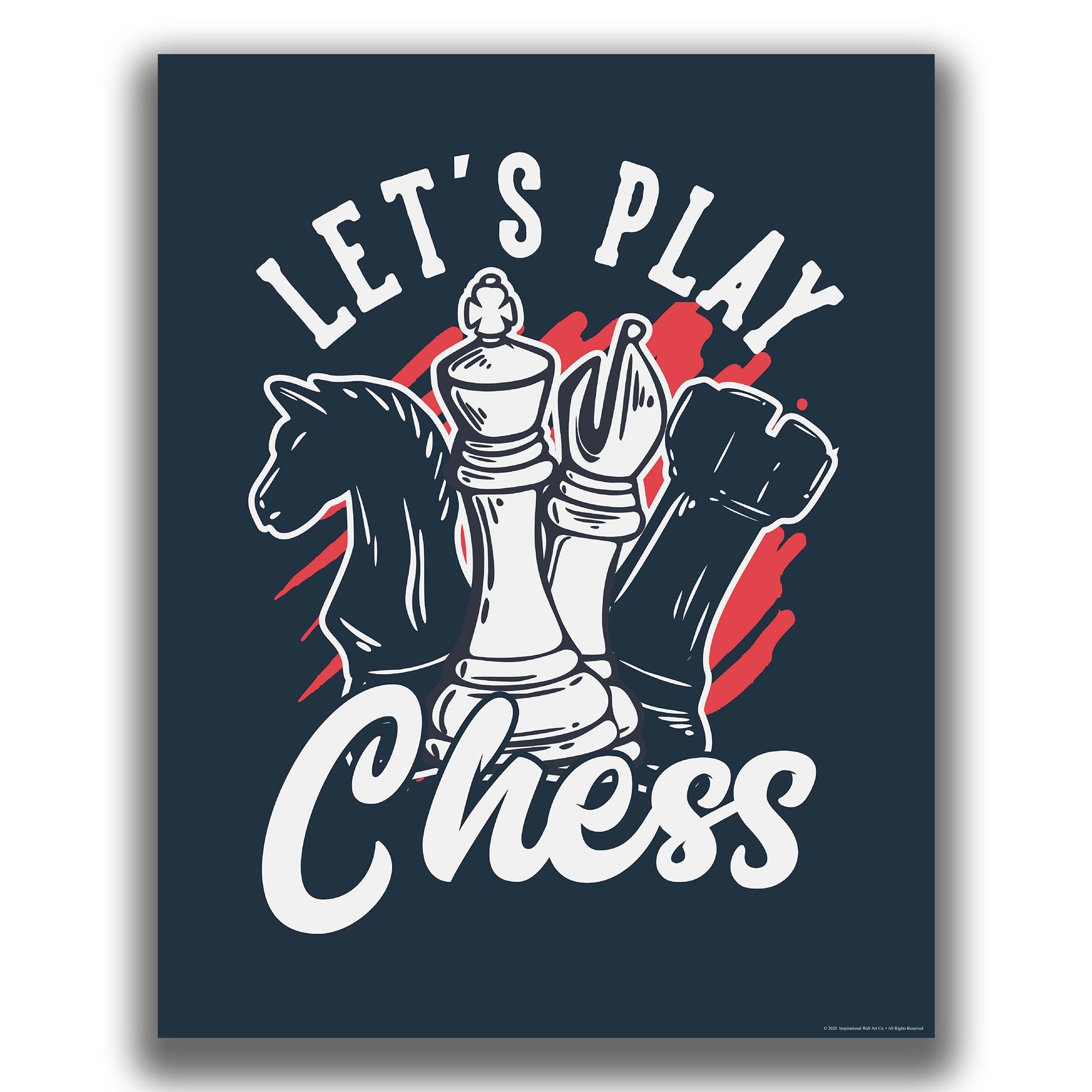 Let's Play Chess - Chess Poster