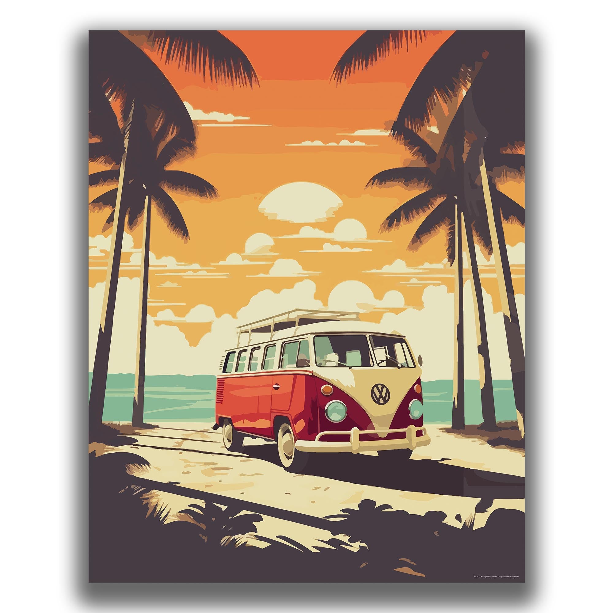 Surfer - Volkswagen Poster