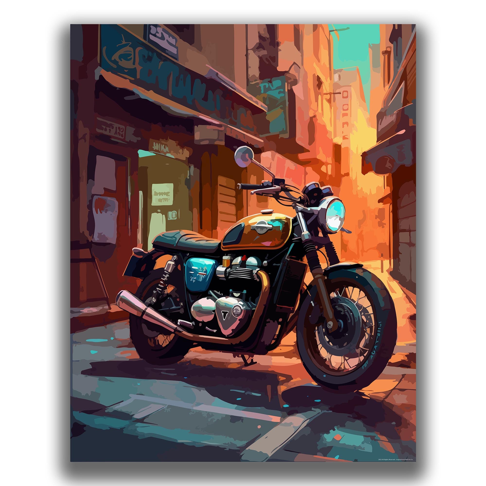 Fast - Motorcycle Poster