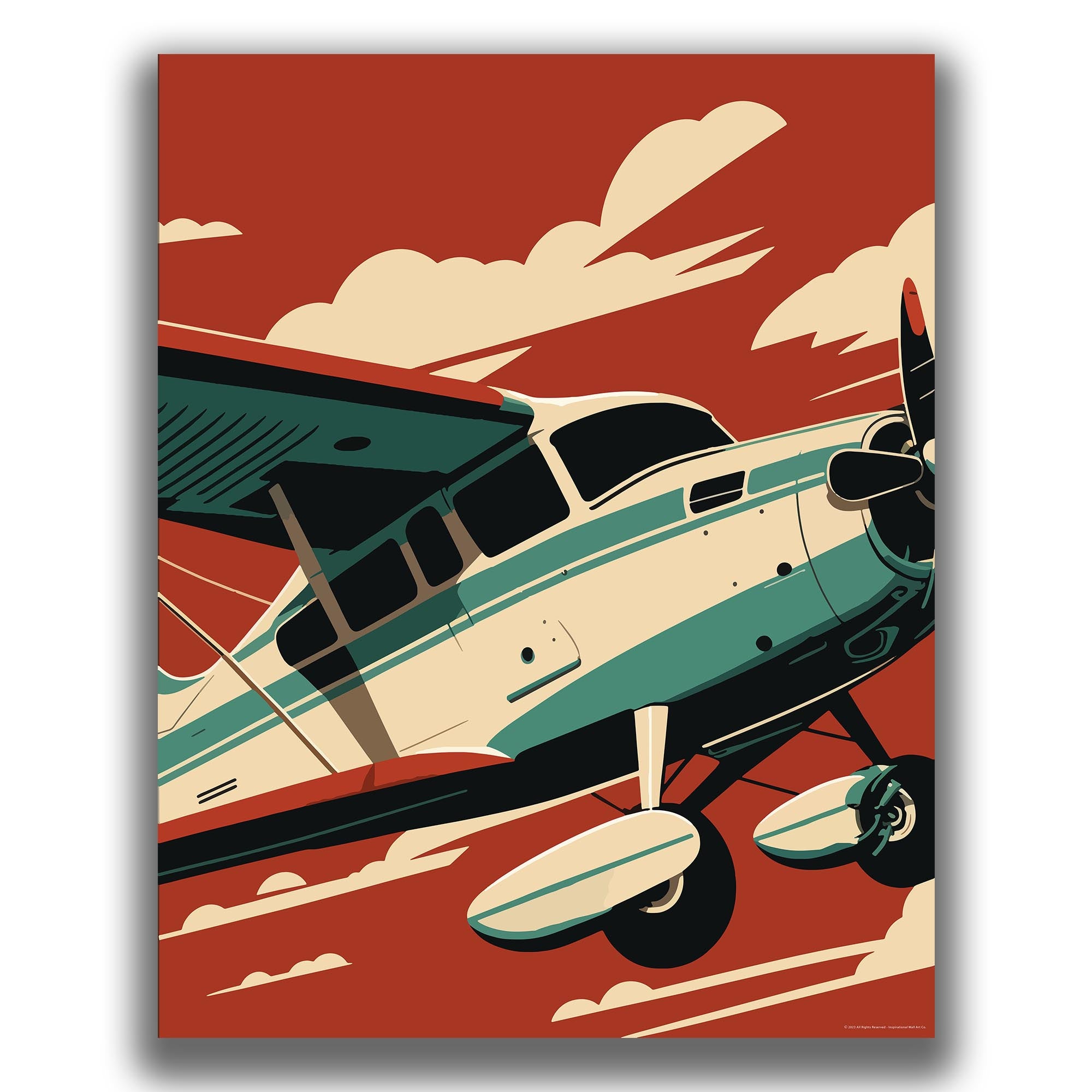 Dynamic - Airplane Poster