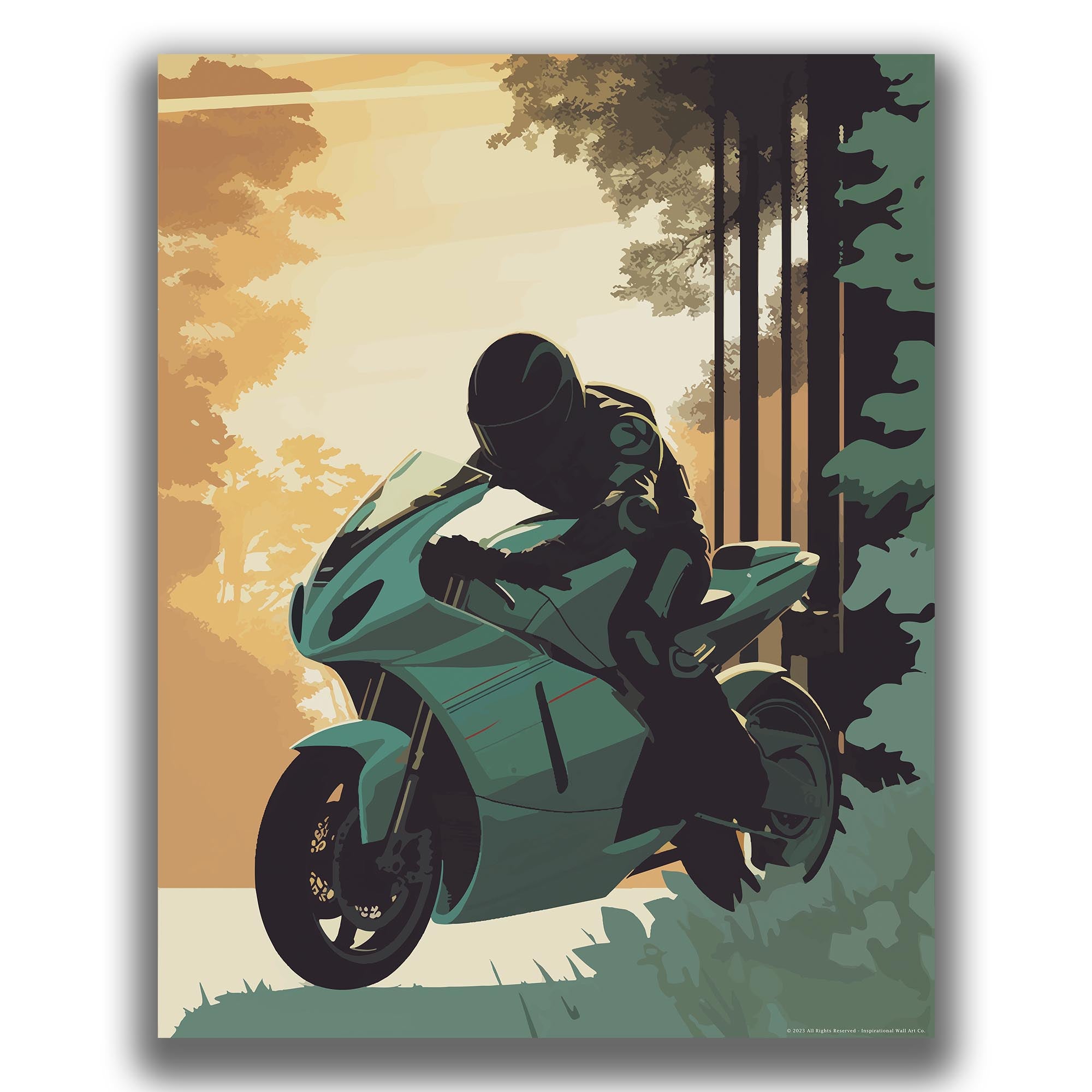 Ultimate Freedom - Motorcycle Poster