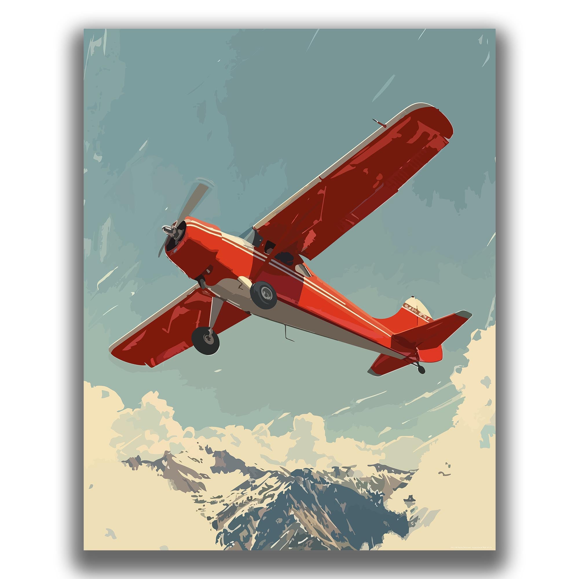 Graceful - Airplane Poster