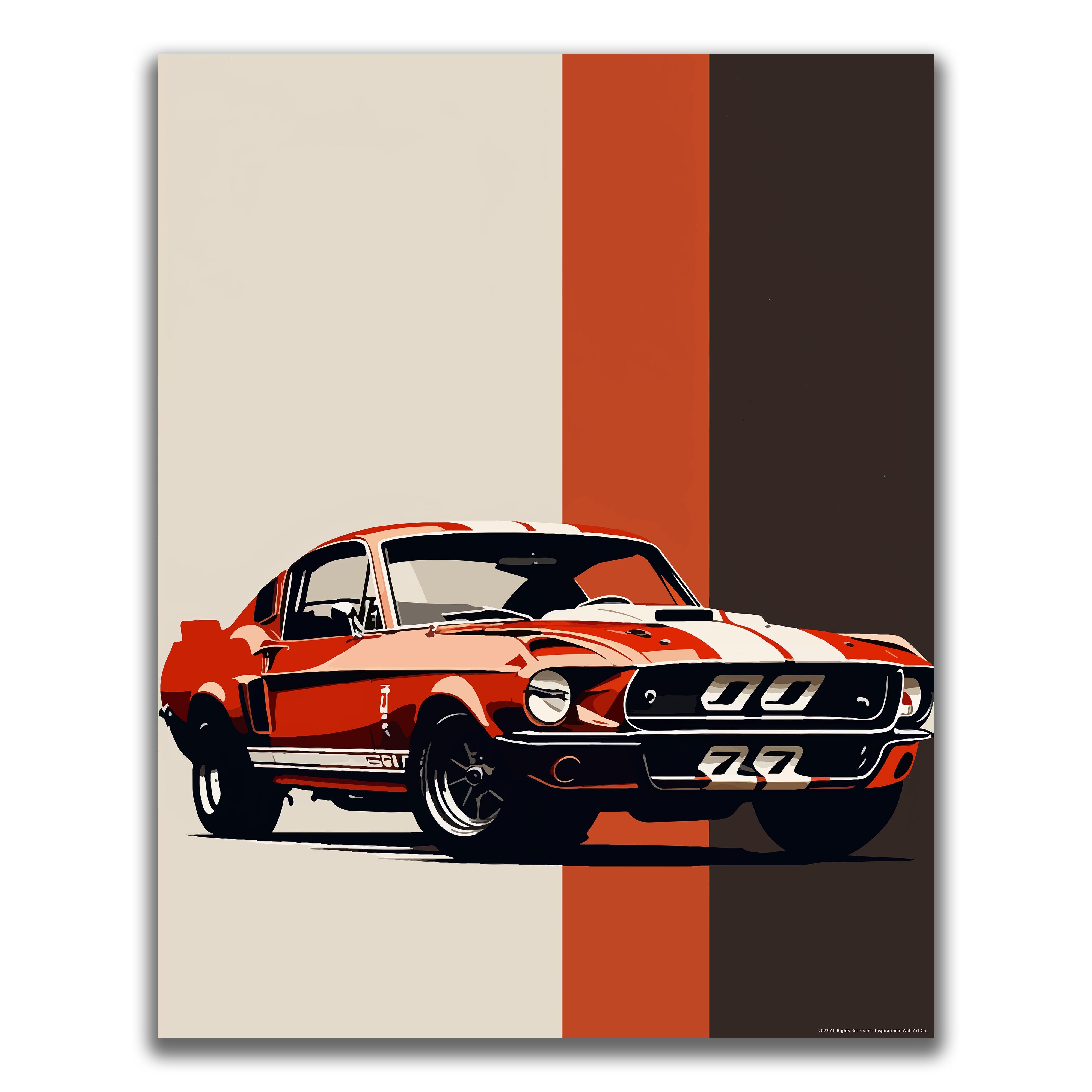 Shelby Cobra - Car Poster