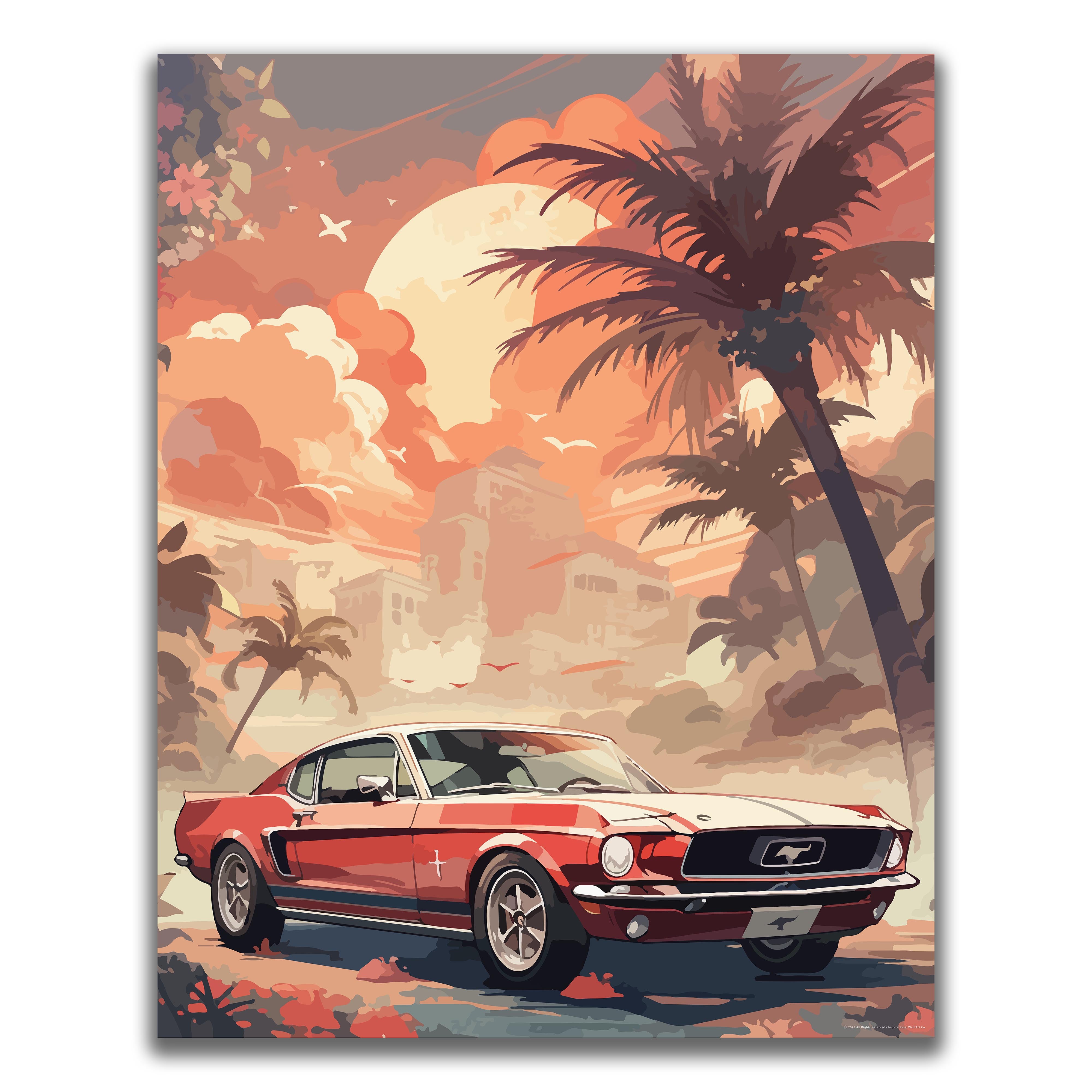 Musclecar - Car Poster