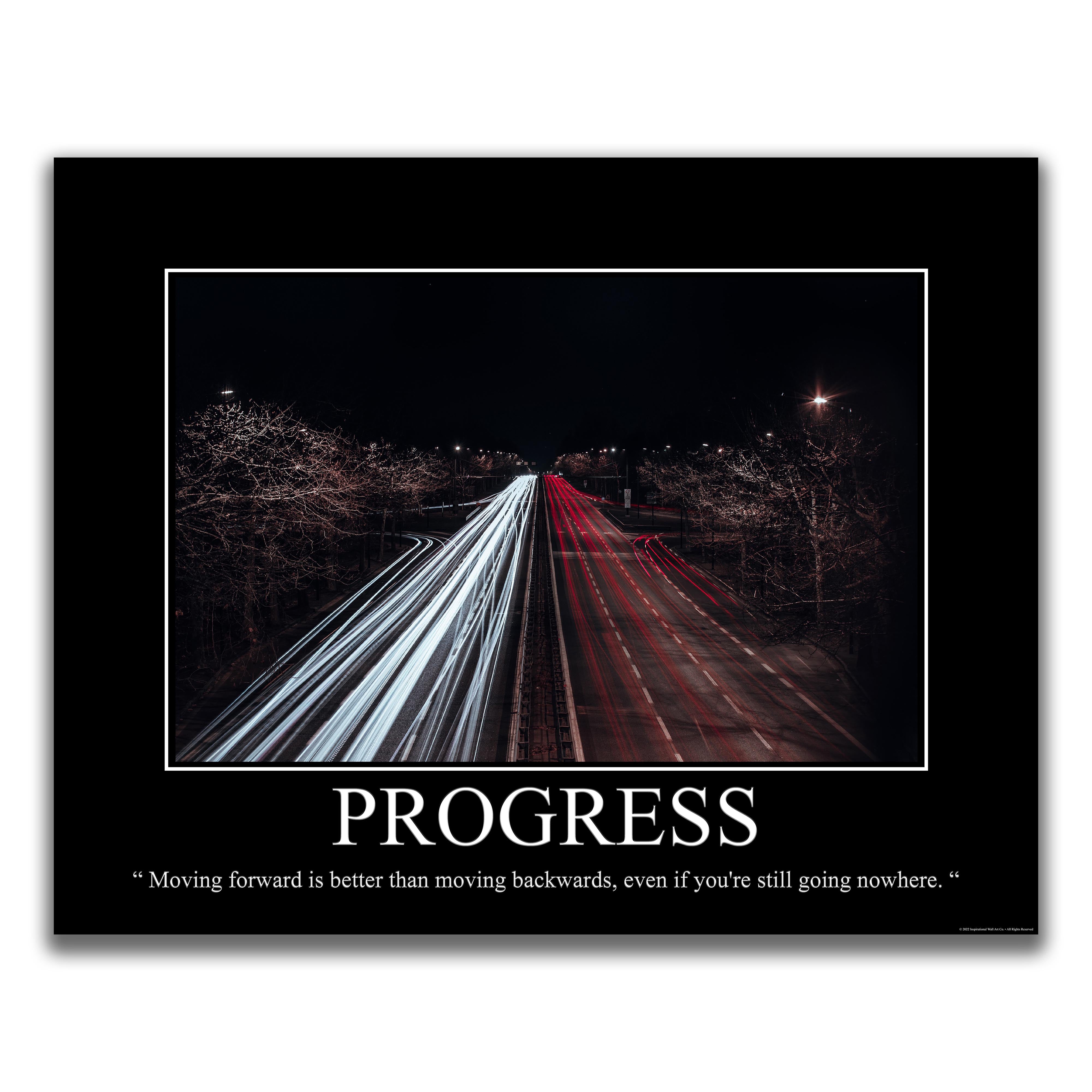 Progress - Demotivational Poster